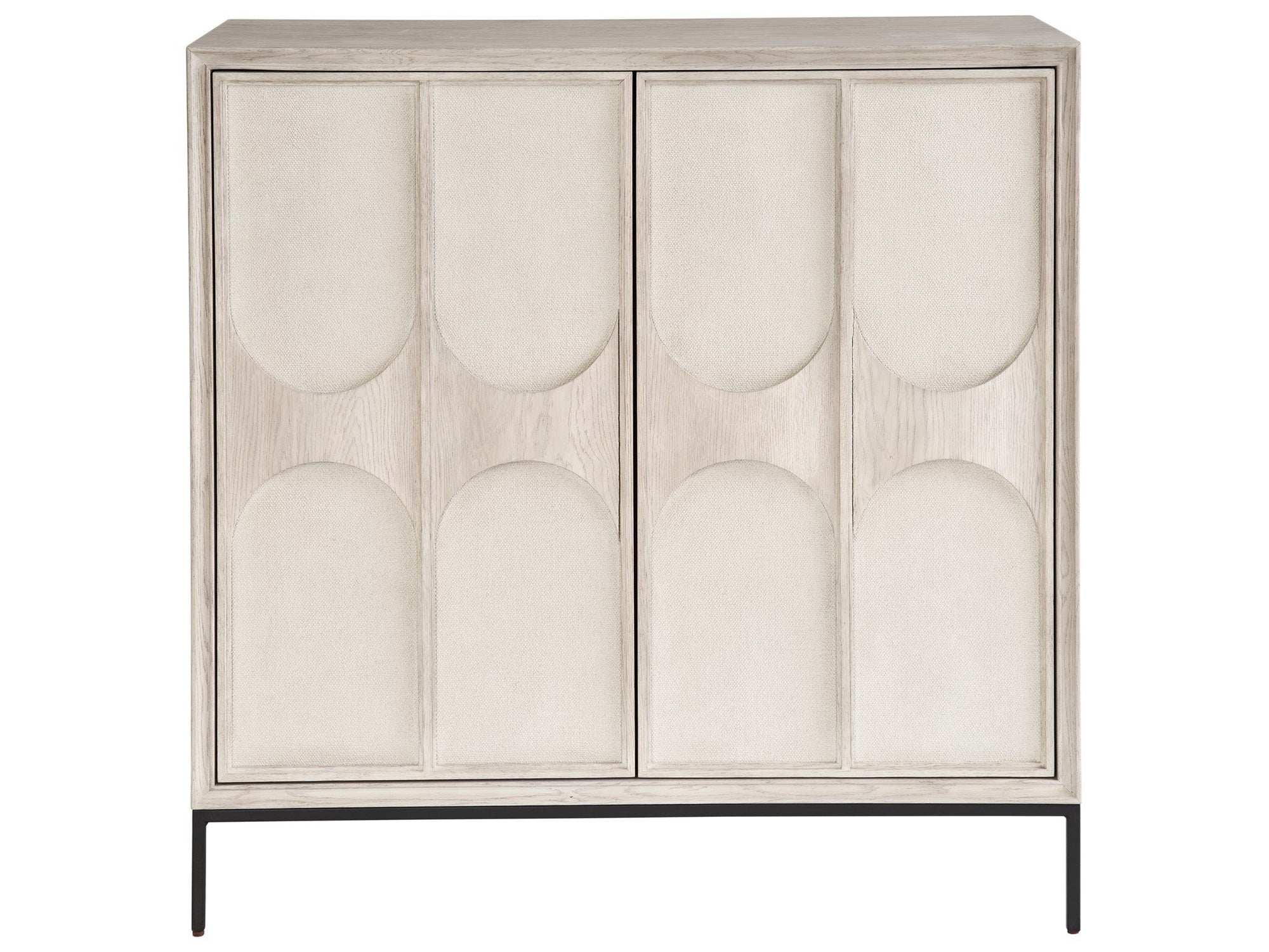 Fog &amp; Linen Bar Cabinet 2-Door 42&quot;