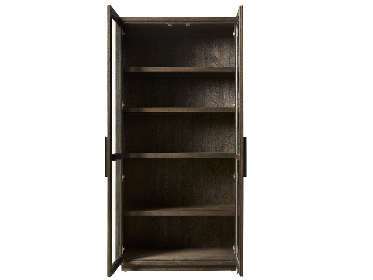 Modern Earth 84&quot; Tall Glass Display Cabinet