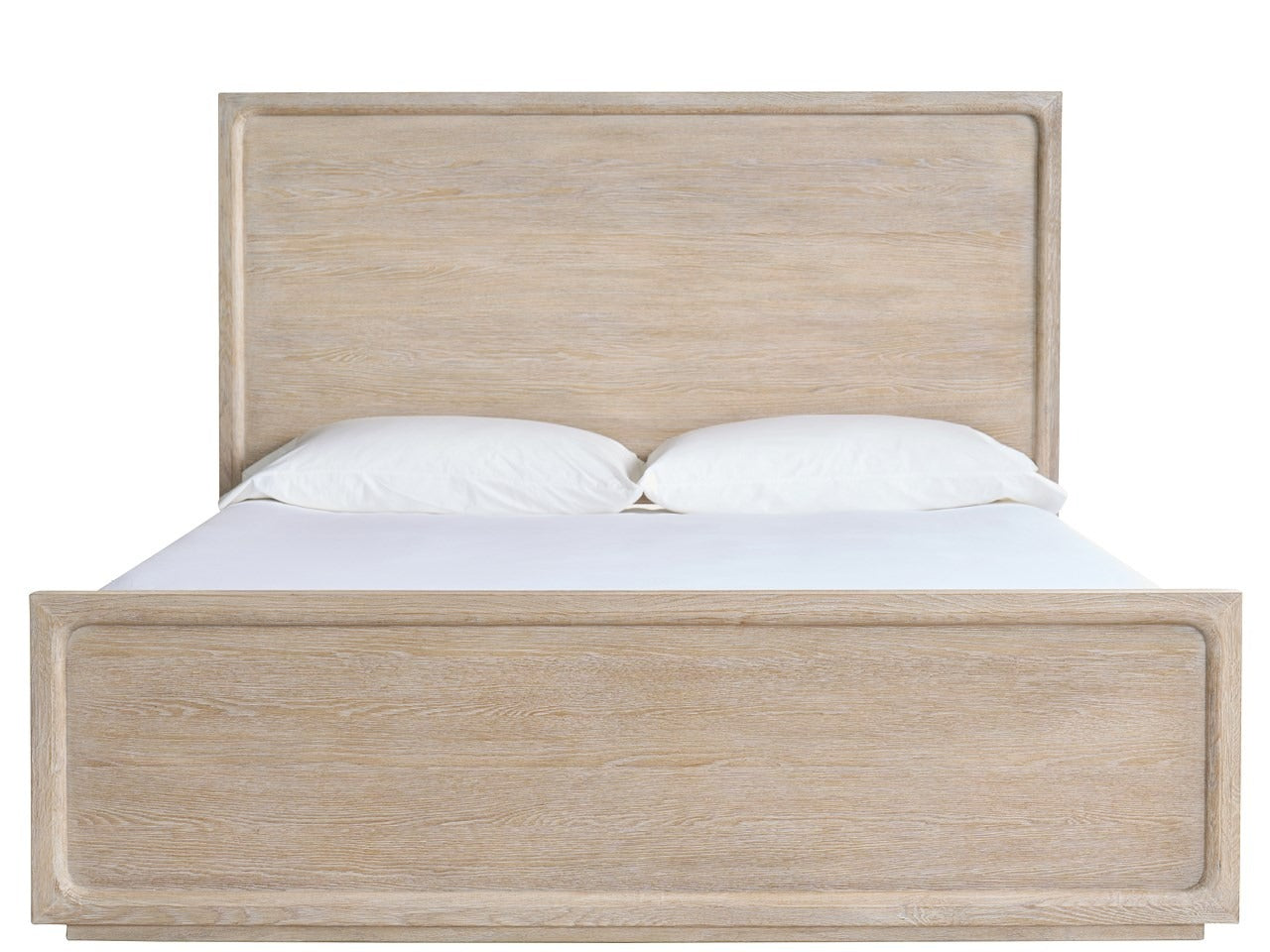 Modern Sand Queen Panel Bed
