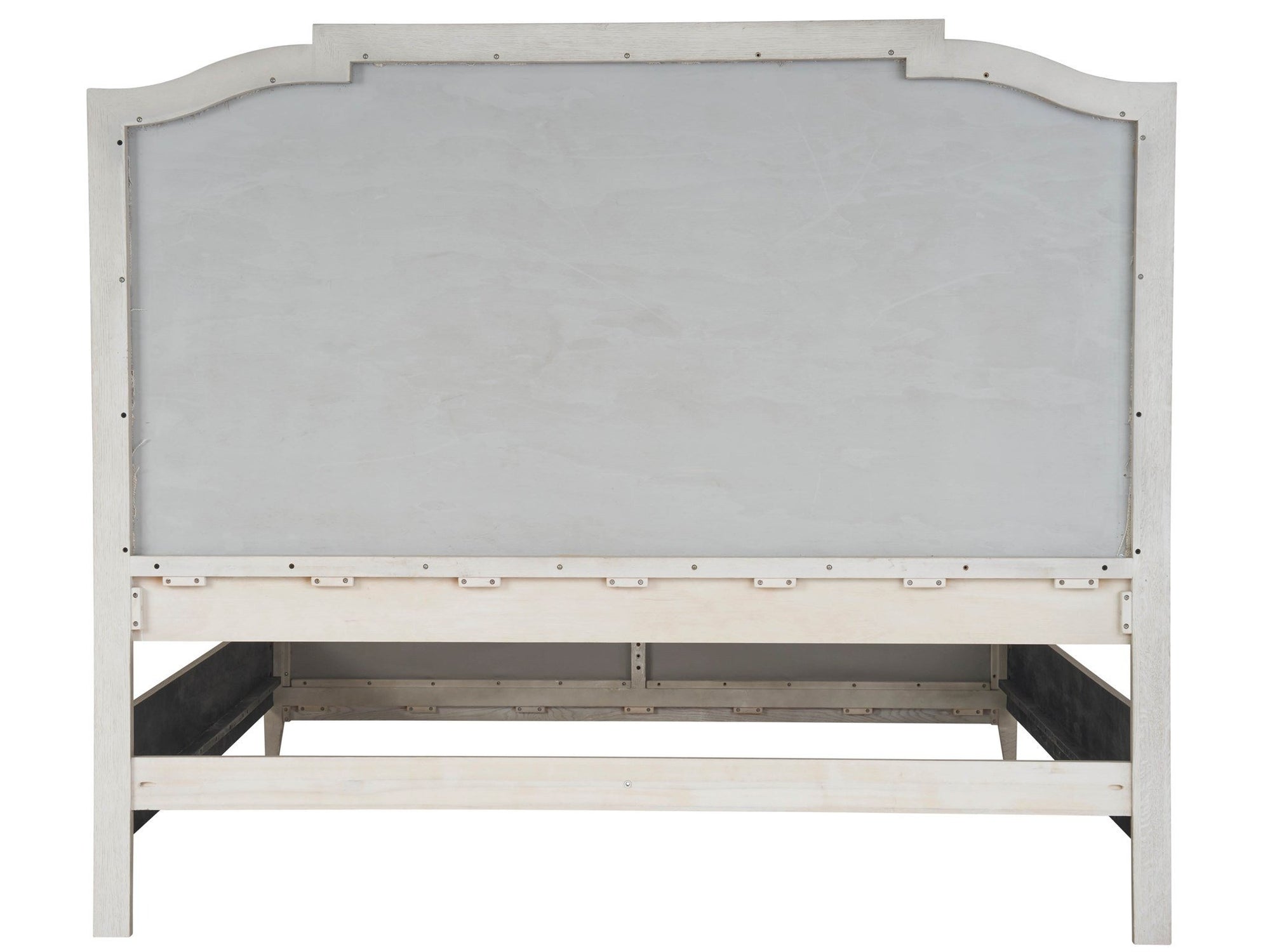 Fog &amp; Oak Queen Panel Bed