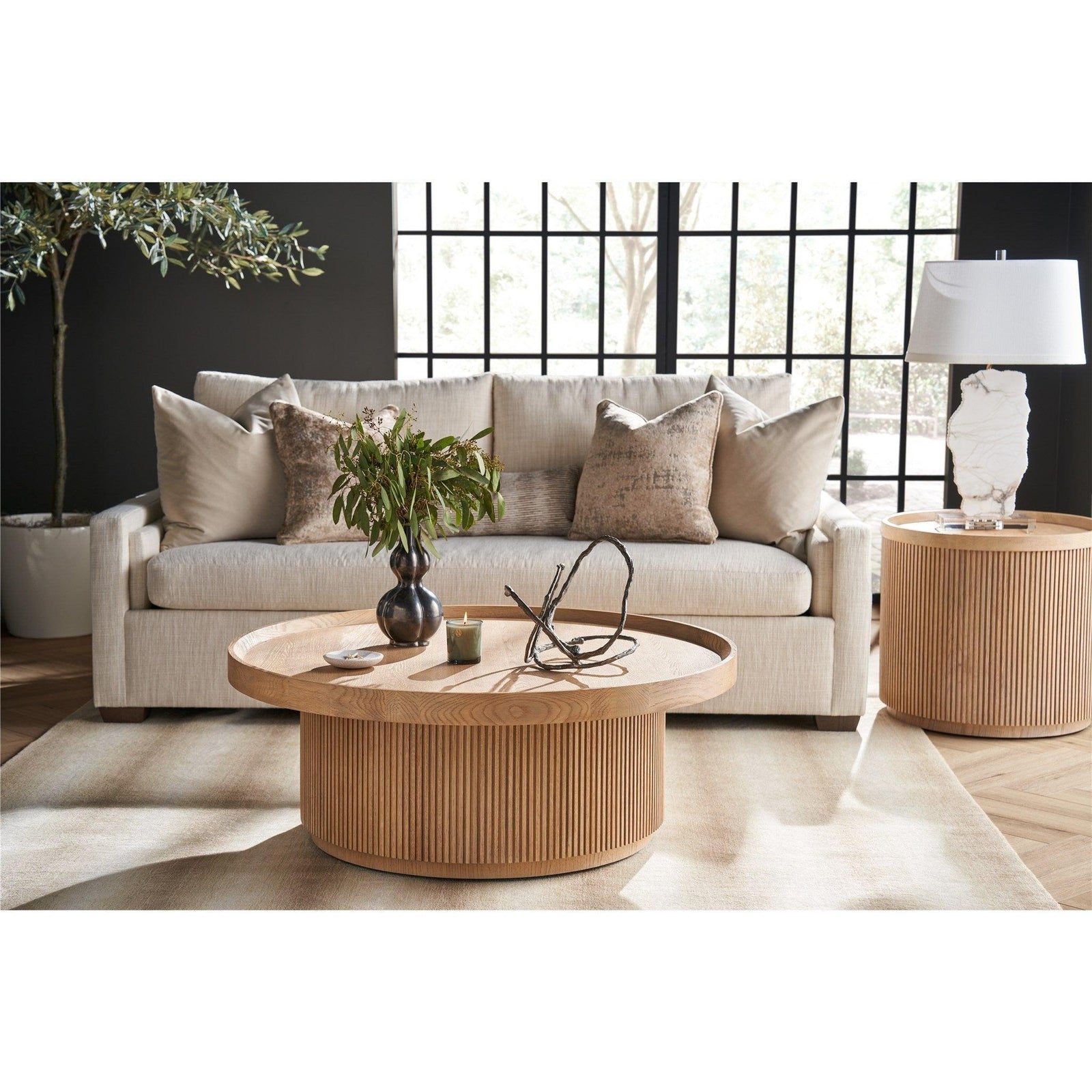 Lumi Dune Coffee Table 44" Round
