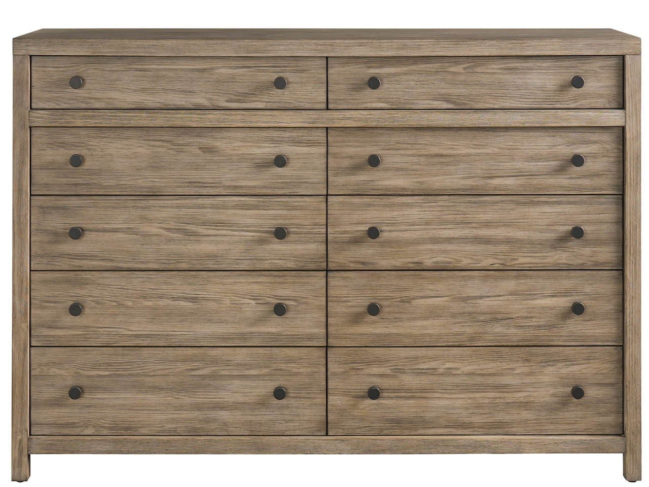 Dwell Latte 68&quot; 6-Drawer Dresser