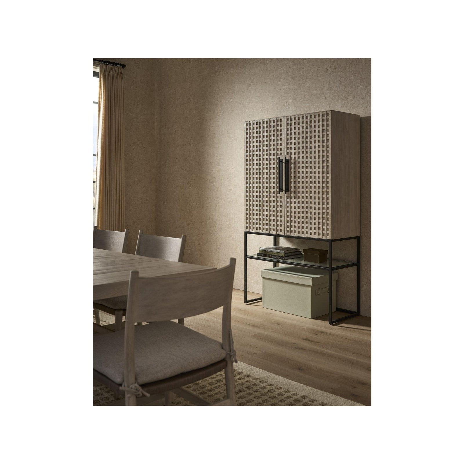 Dwell Glacier 72" Bar Cabinet