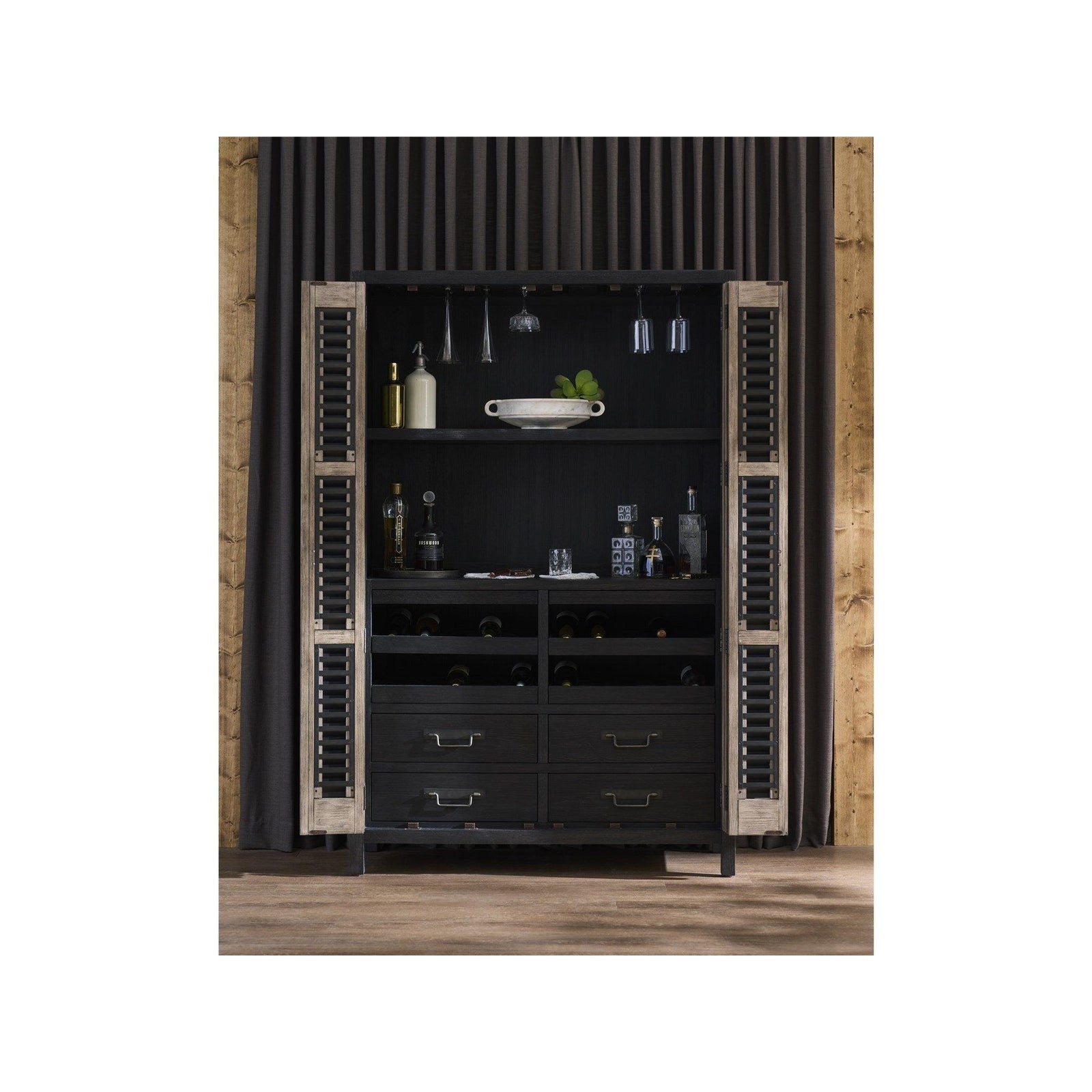 Dwell 77" Double Bar Cabinet