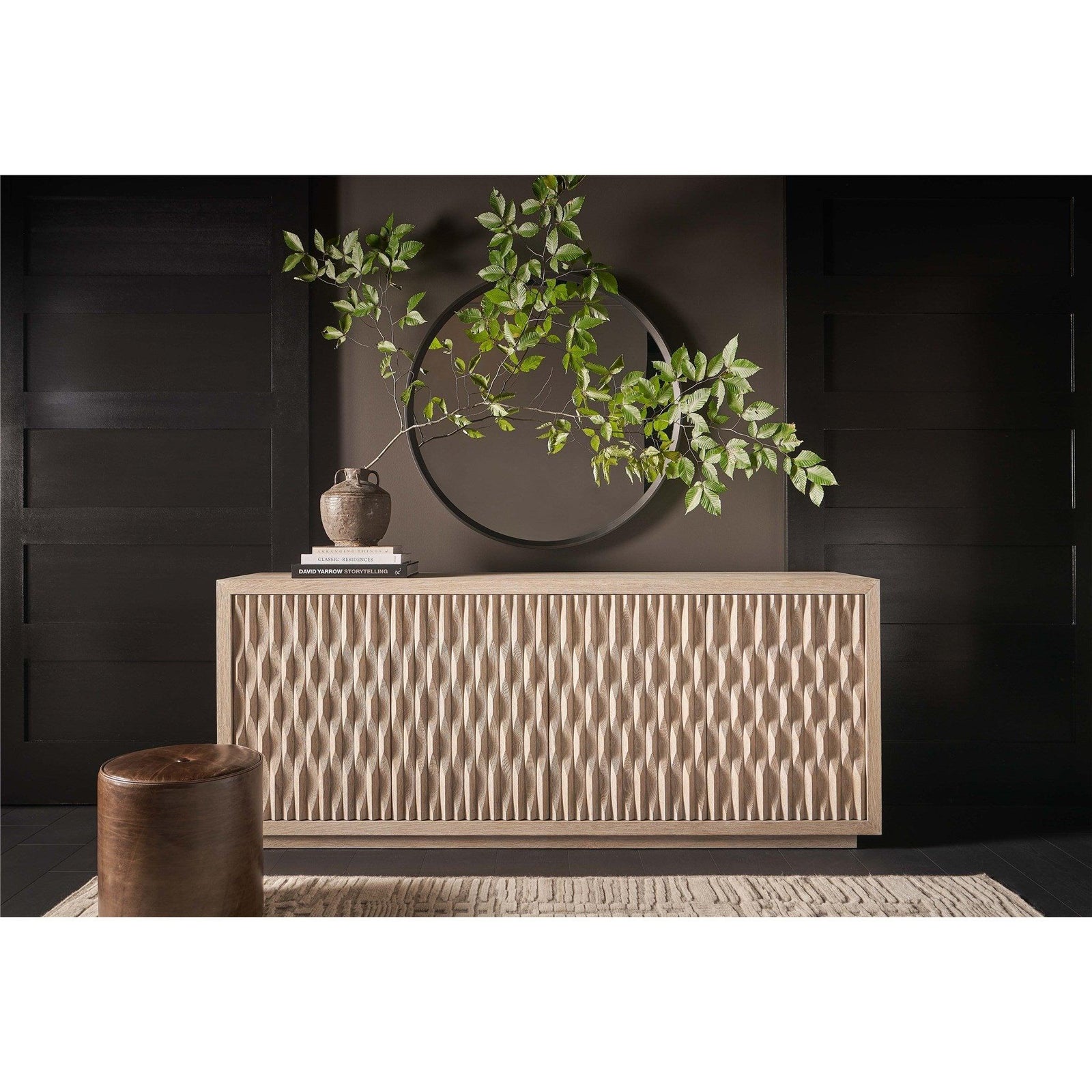 Modern Sand & Dune Credenza 85"