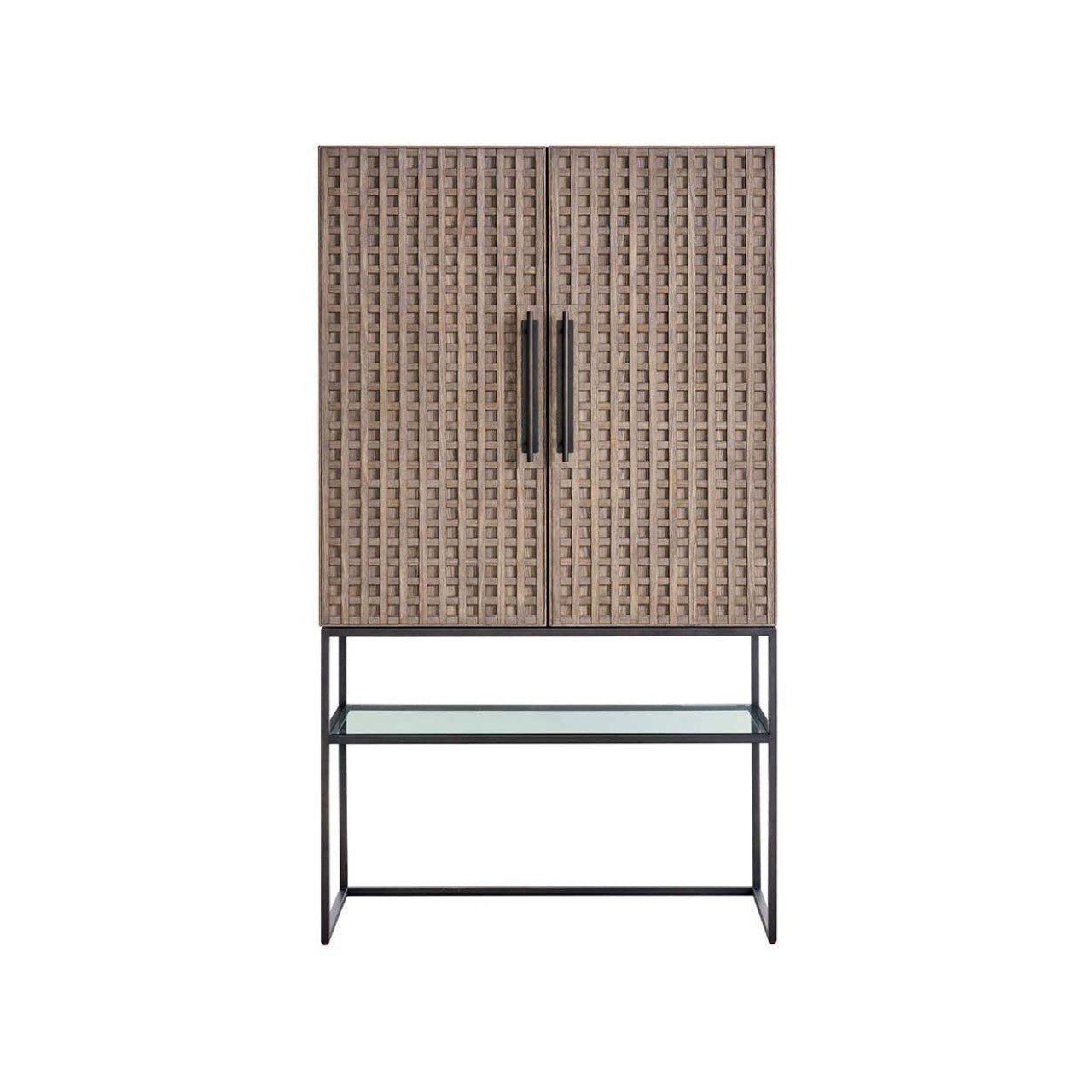 Dwell Latte 72" Bar Cabinet