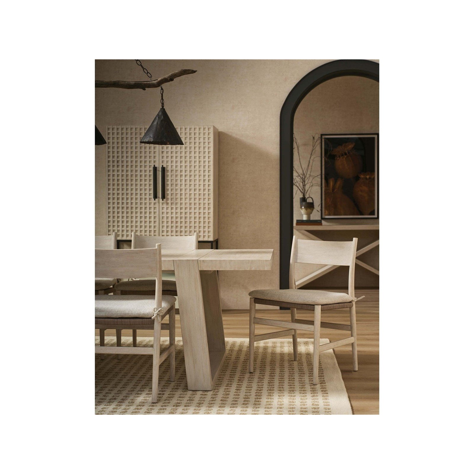 Dwell Glacier Wood Back Side Chair