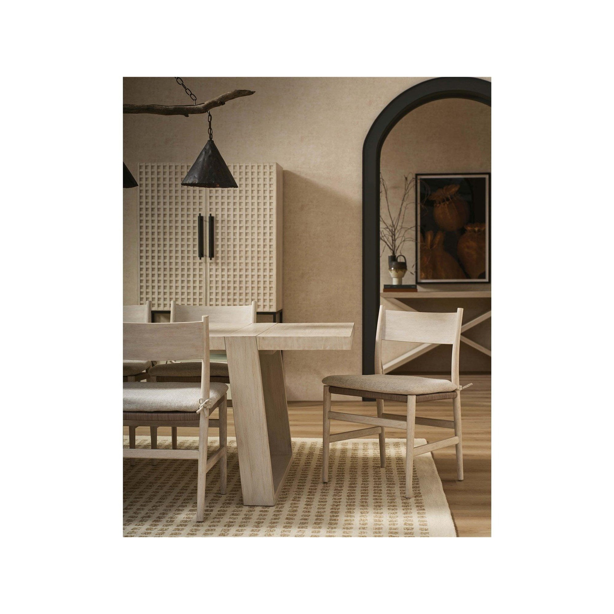 Dwell Glacier Wood Back Side Chair