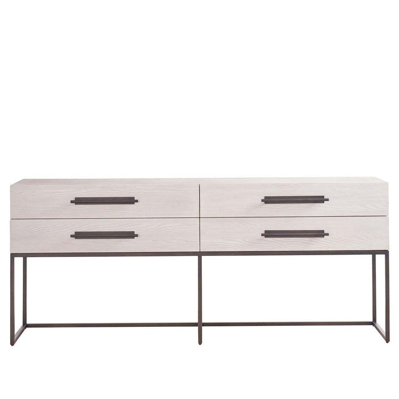 Dwell Glaier Metal Base Console 76"