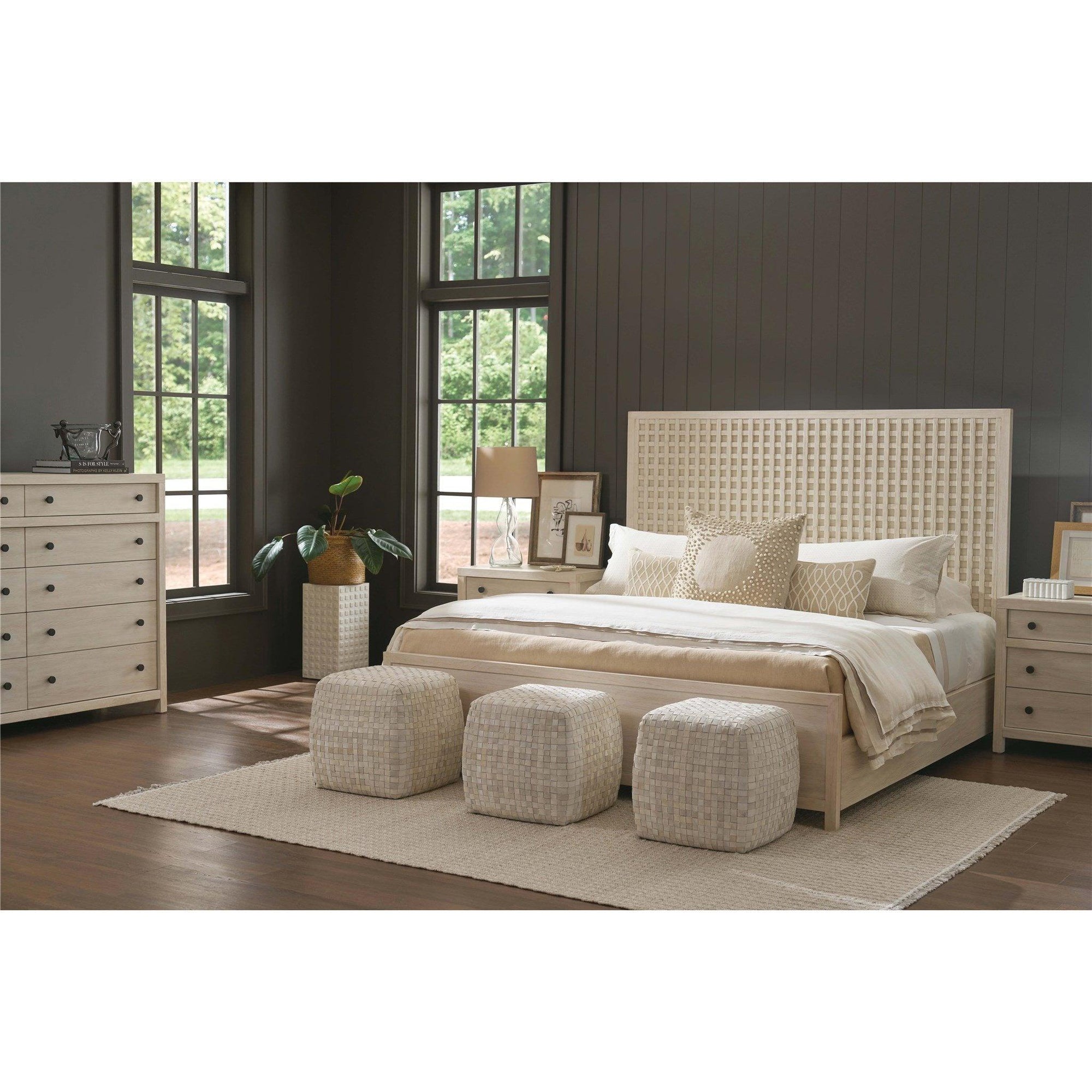 Dwell Glacier Panel Bed King