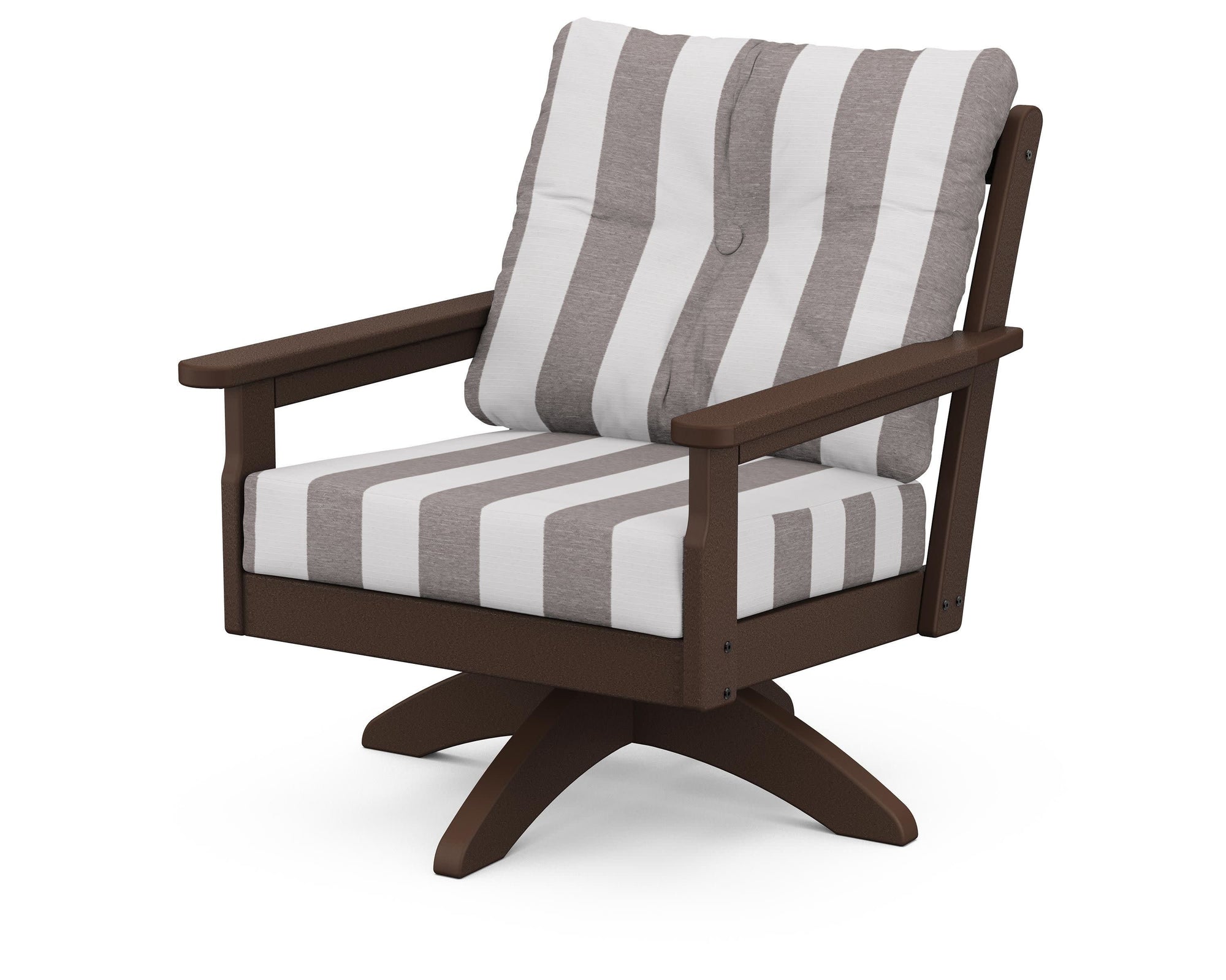 Polywood Vineyard Deep Seating Swivel Chair