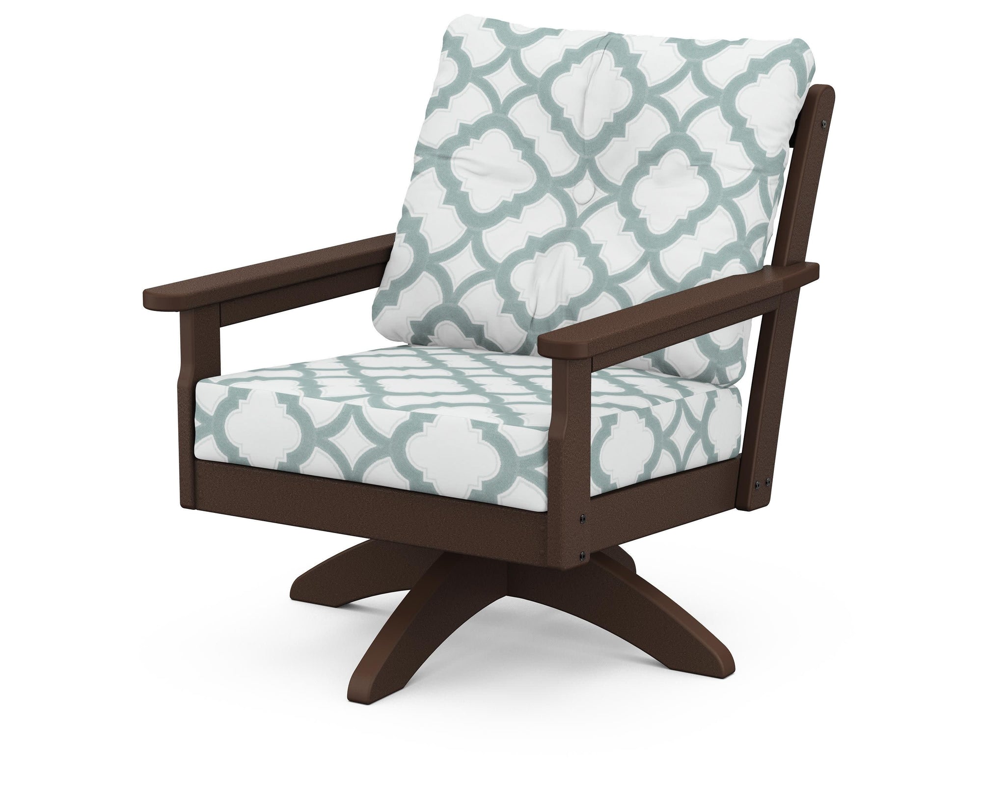 Polywood Vineyard Deep Seating Swivel Chair