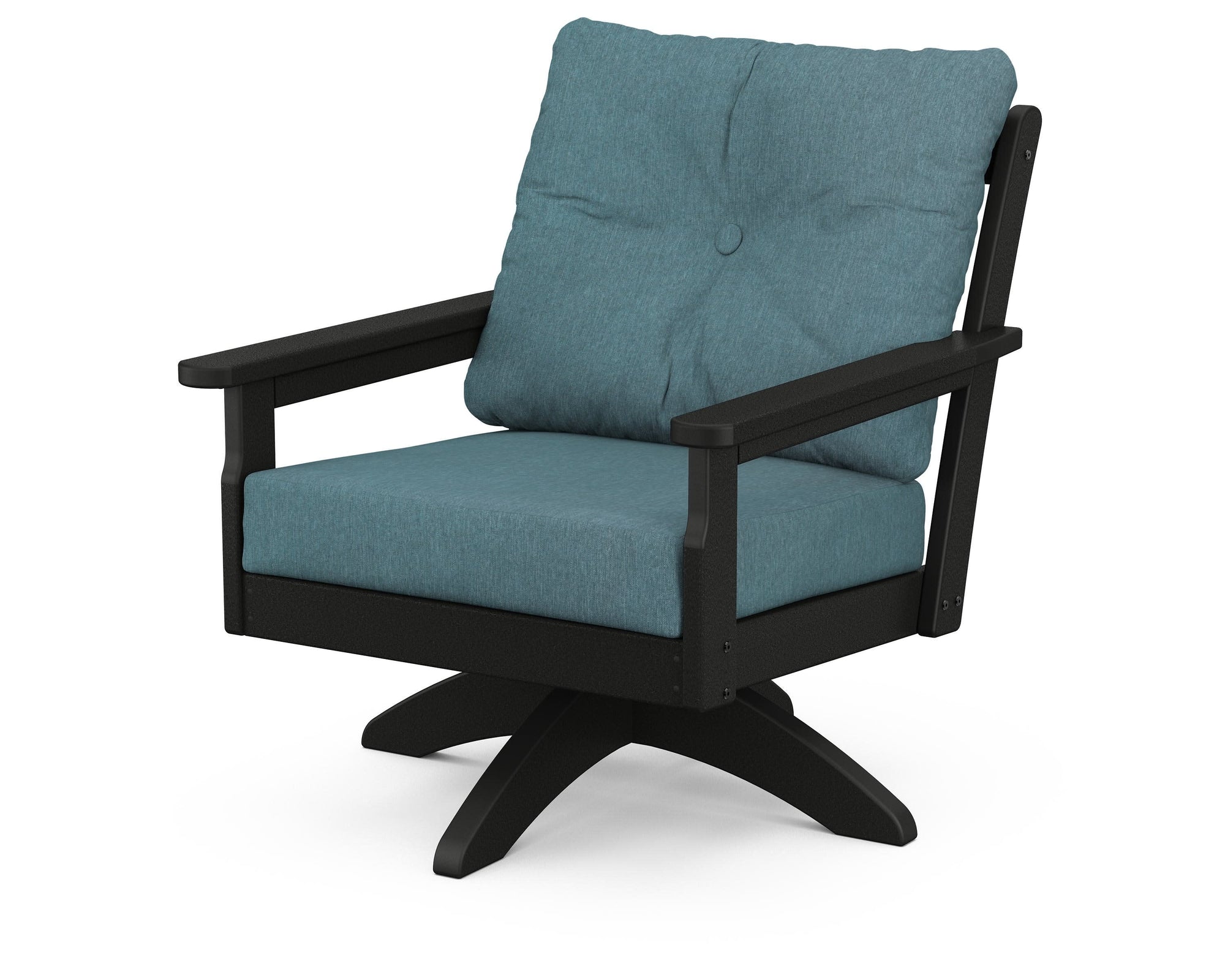 Polywood Vineyard Deep Seating Swivel Chair