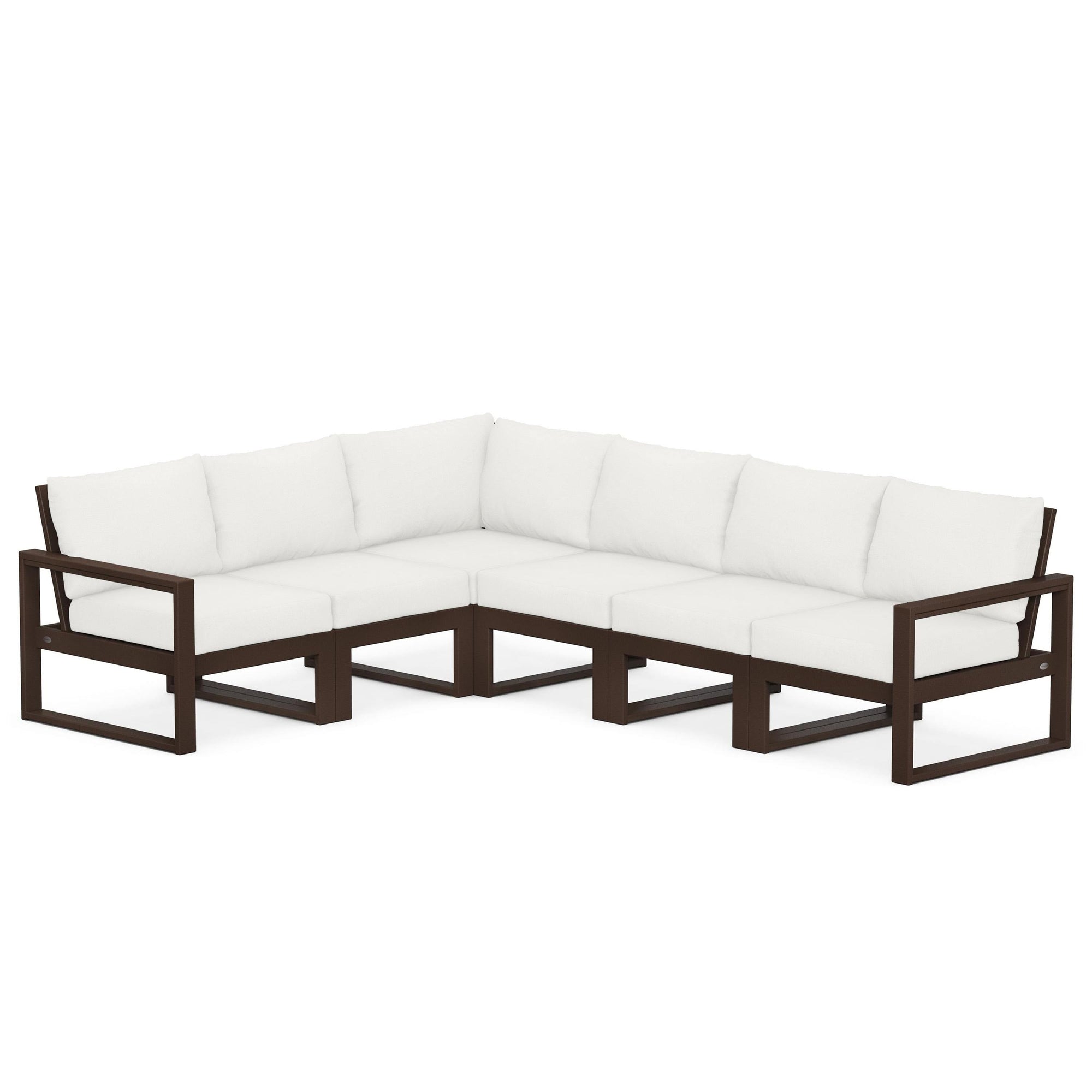 Polywood EDGE 6-Piece Modular Deep Seating Set