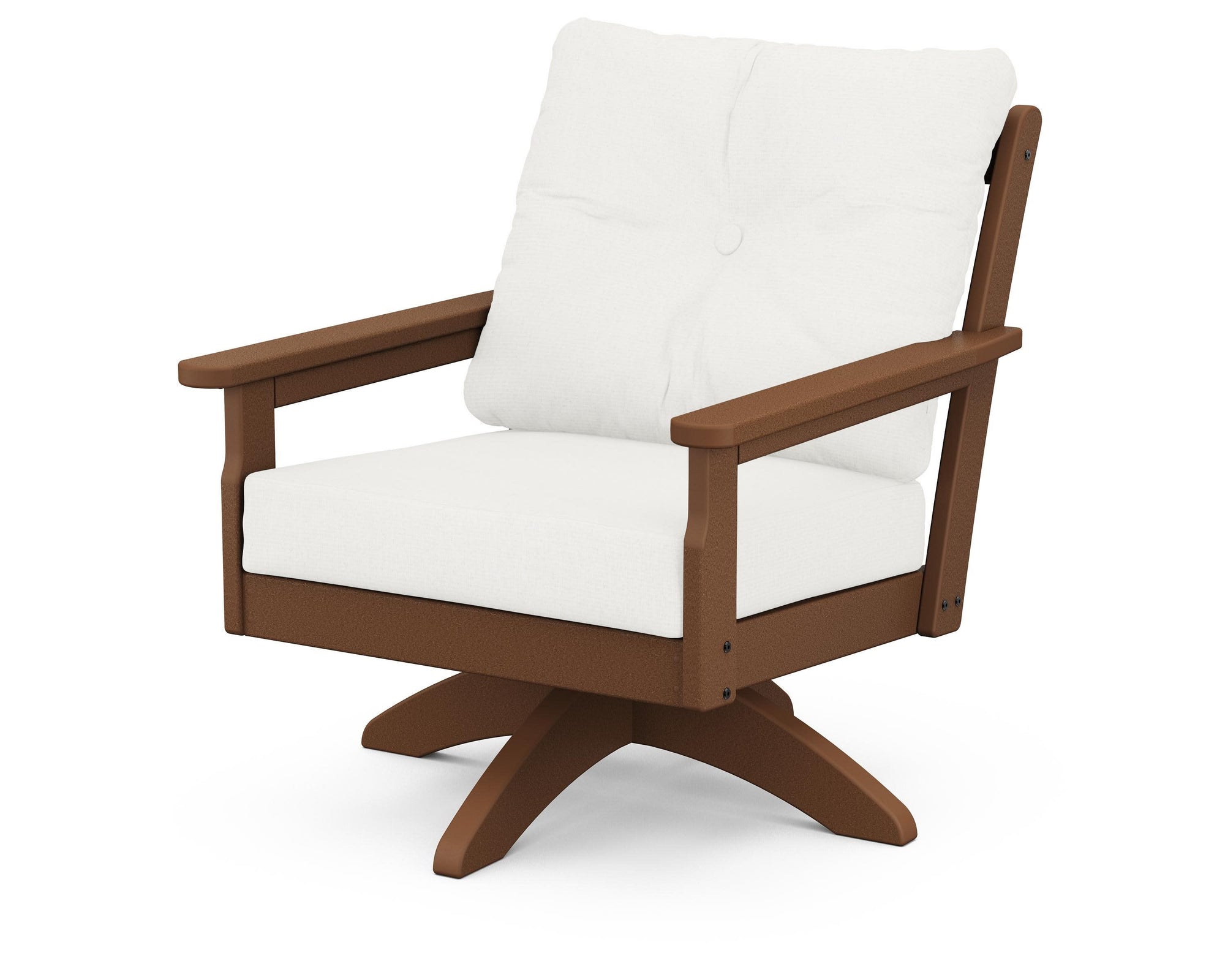 Polywood Vineyard Deep Seating Swivel Chair