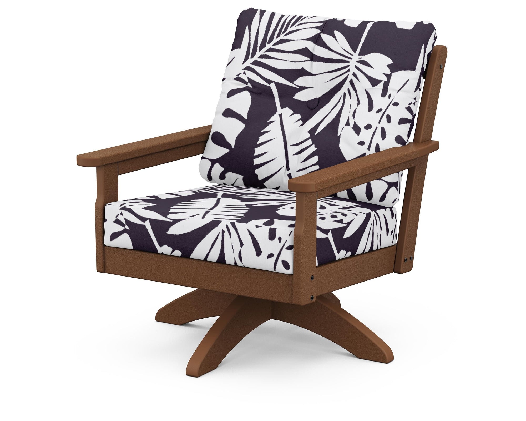 Polywood Vineyard Deep Seating Swivel Chair