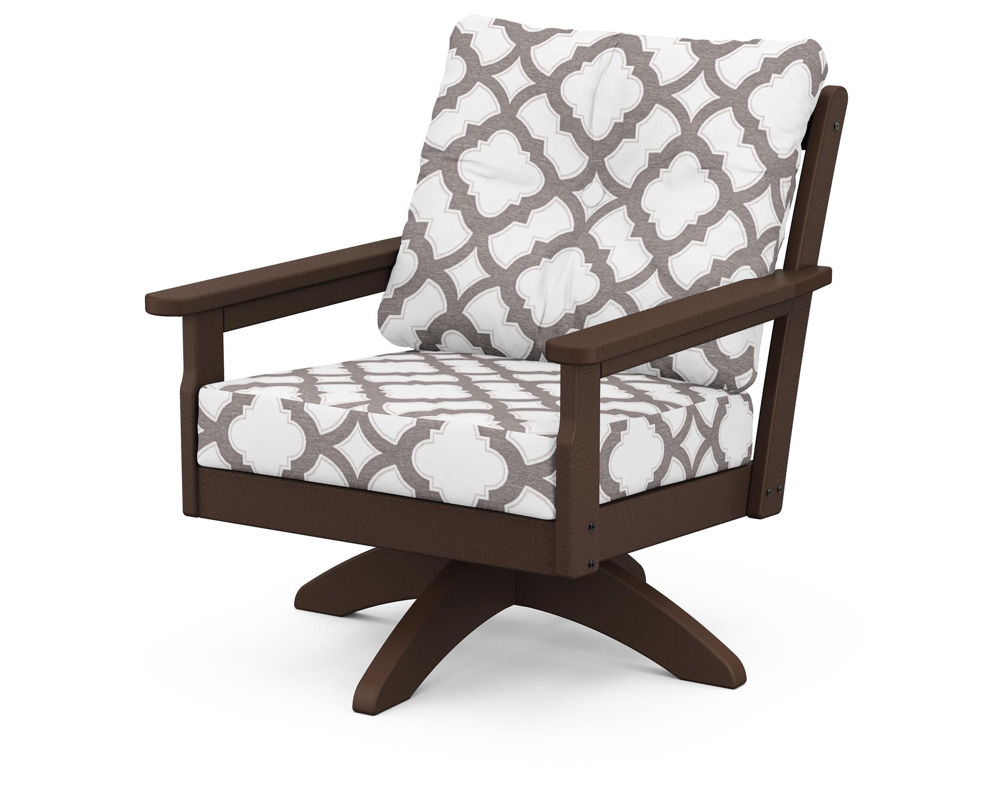 Polywood Vineyard Deep Seating Swivel Chair