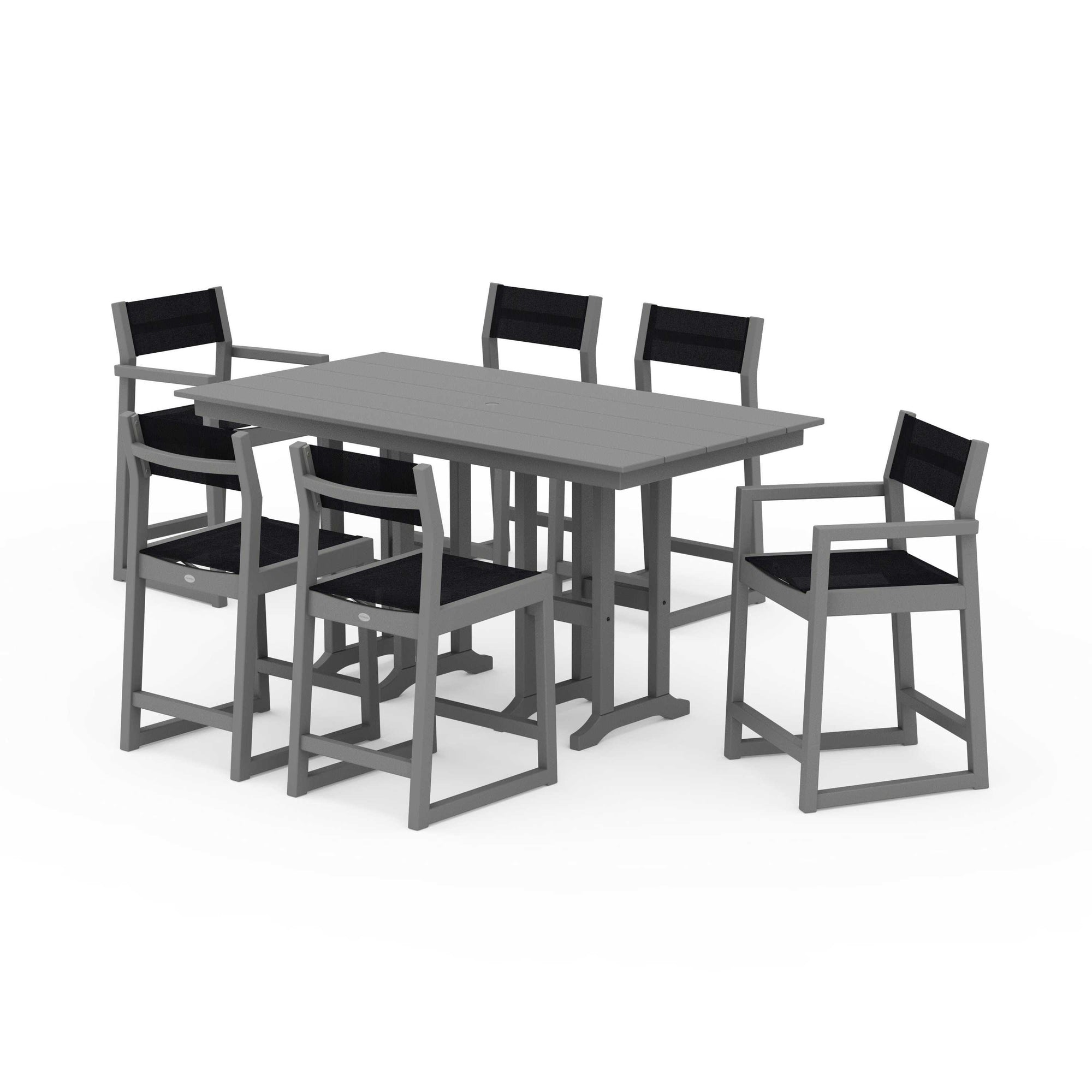 EDGE Sling 7-Piece Farmhouse Counter Set