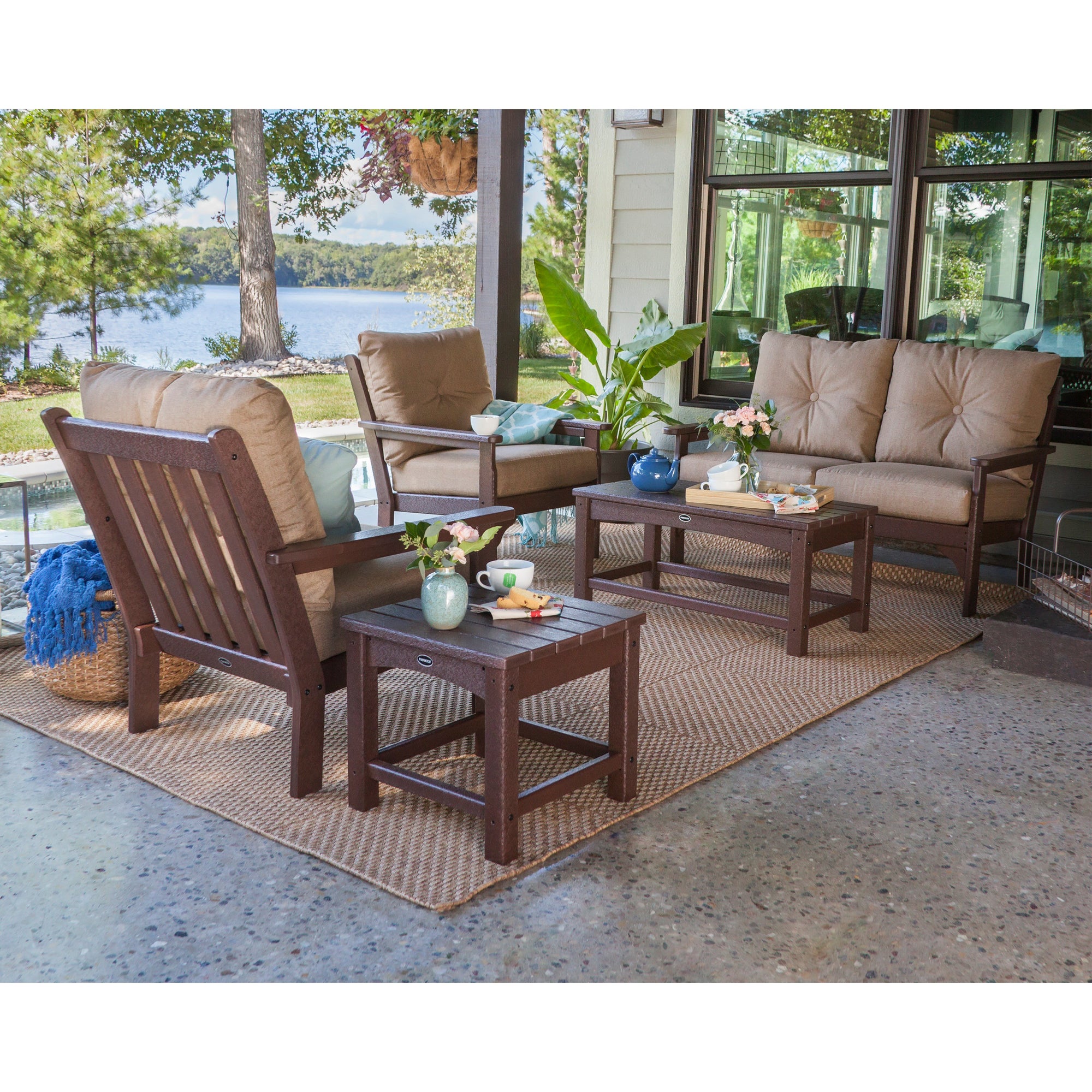 Polywood Vineyard Deep Seating Chair