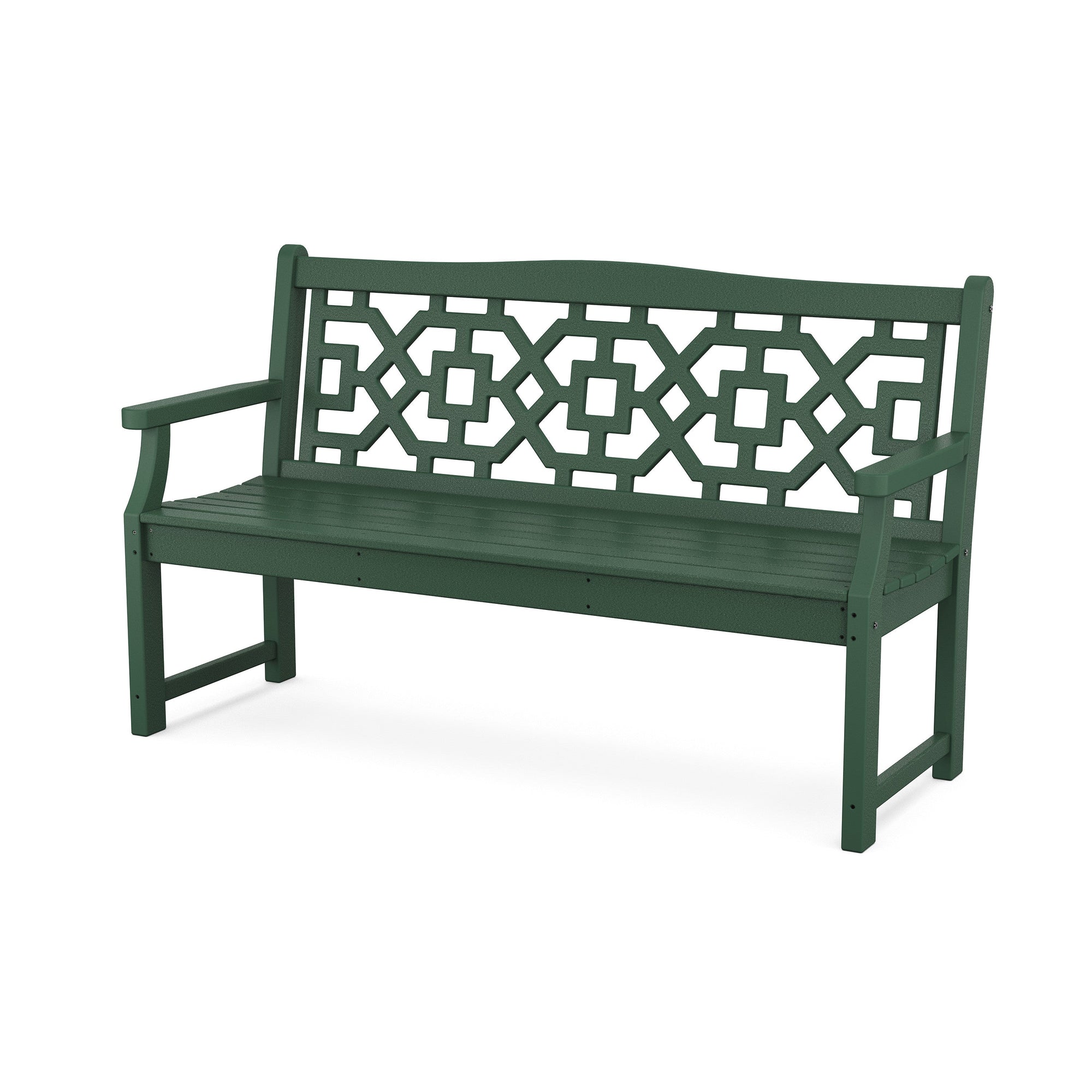 Polywood Chinoiserie 60" Garden Bench