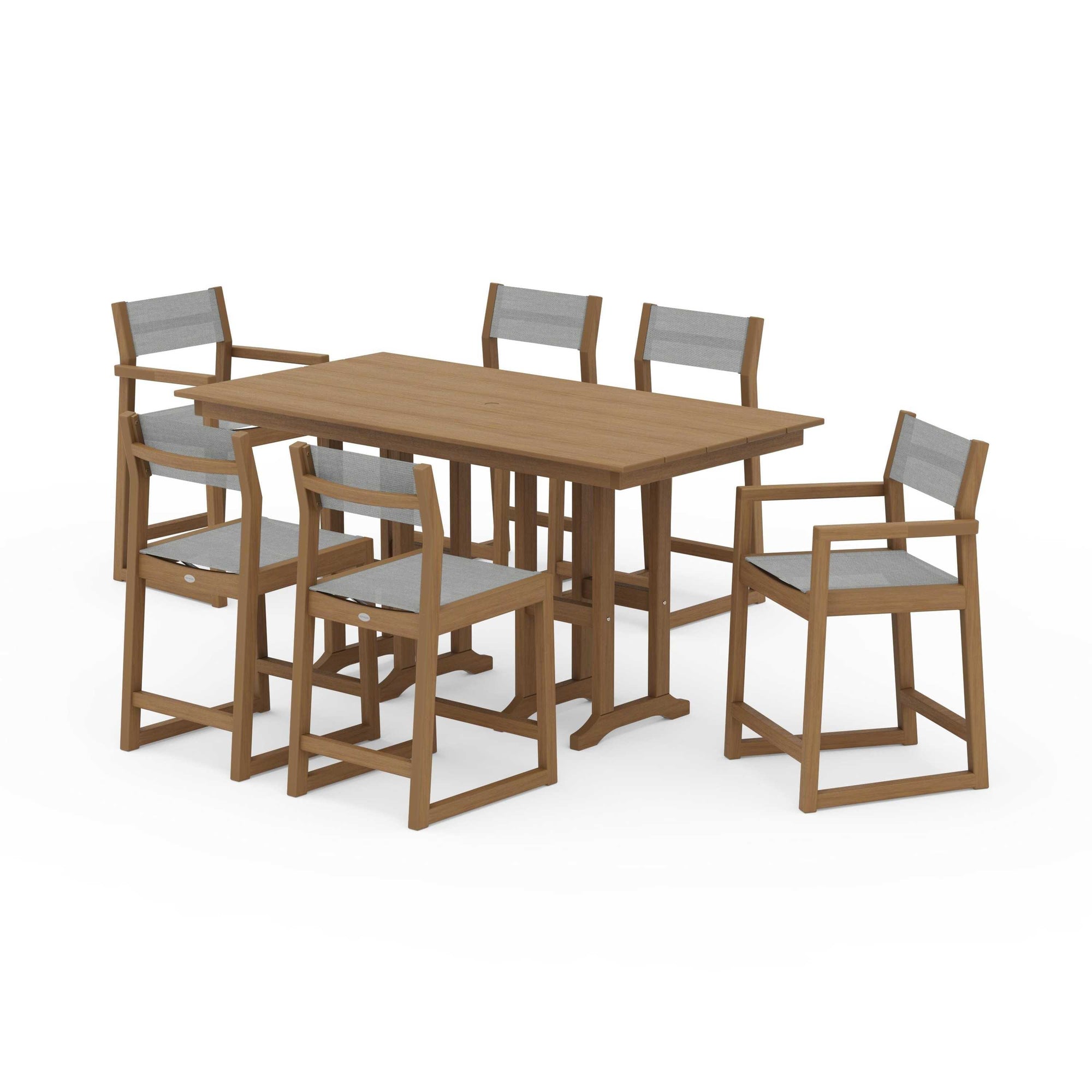 EDGE Sling 7-Piece Farmhouse Counter Set