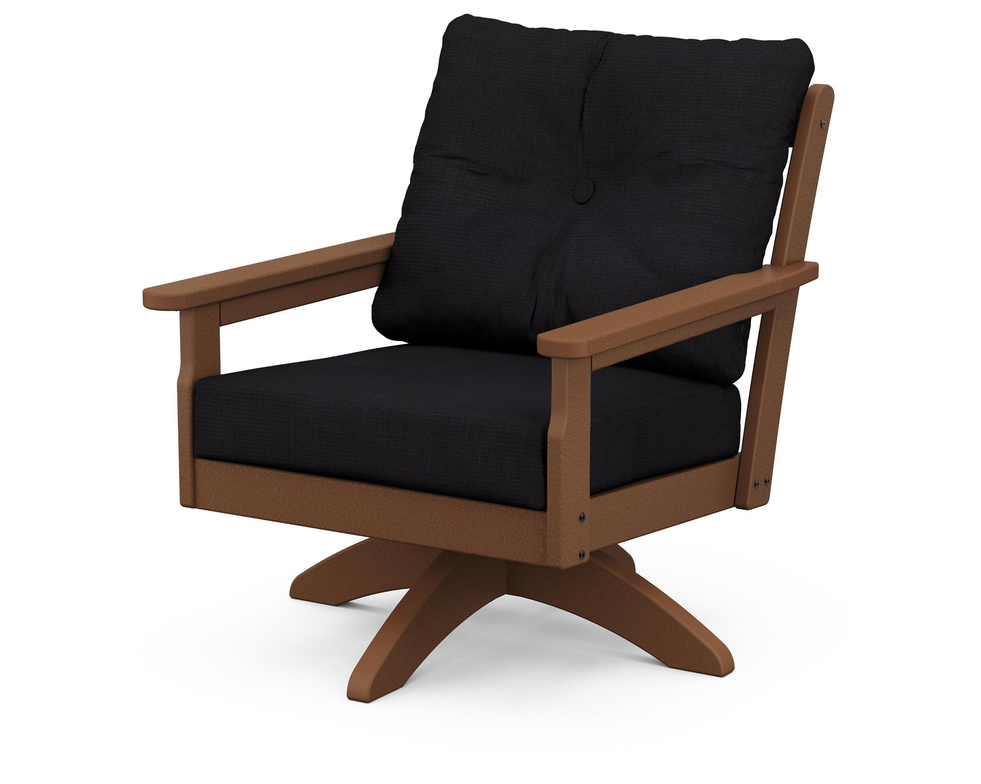Polywood Vineyard Deep Seating Swivel Chair