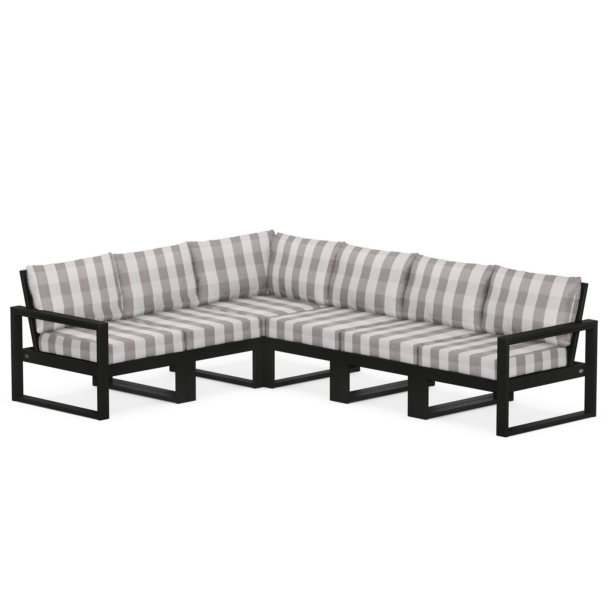Polywood EDGE 6-Piece Modular Deep Seating Set