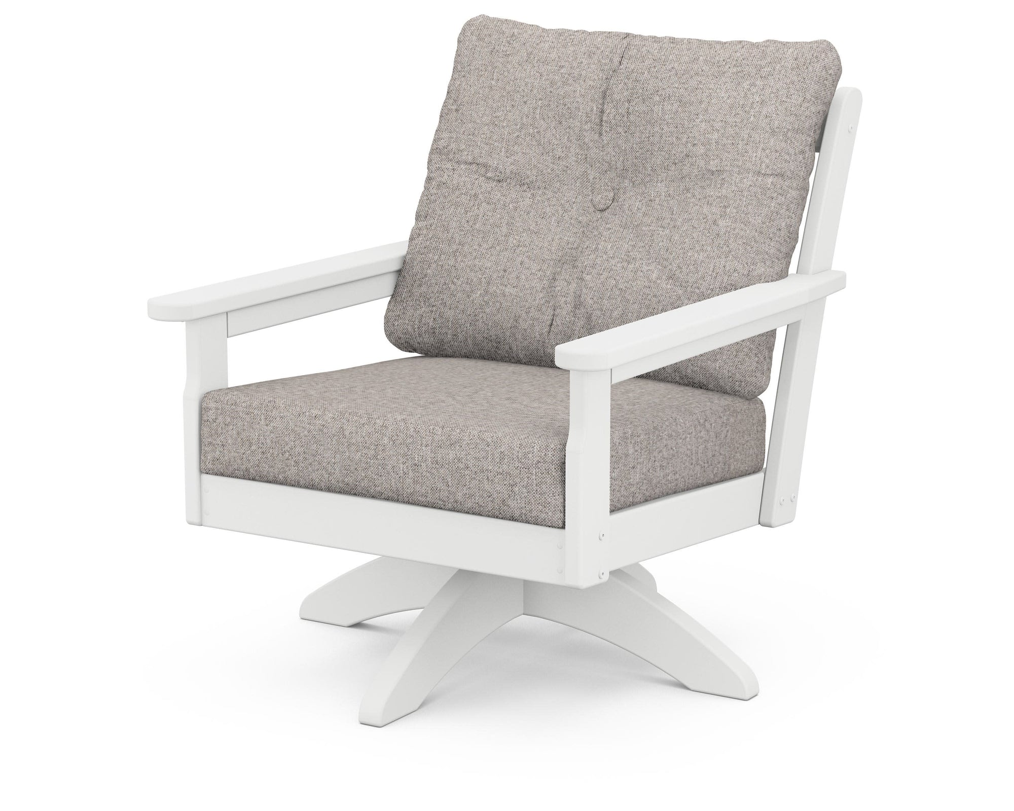Polywood Vineyard Deep Seating Swivel Chair