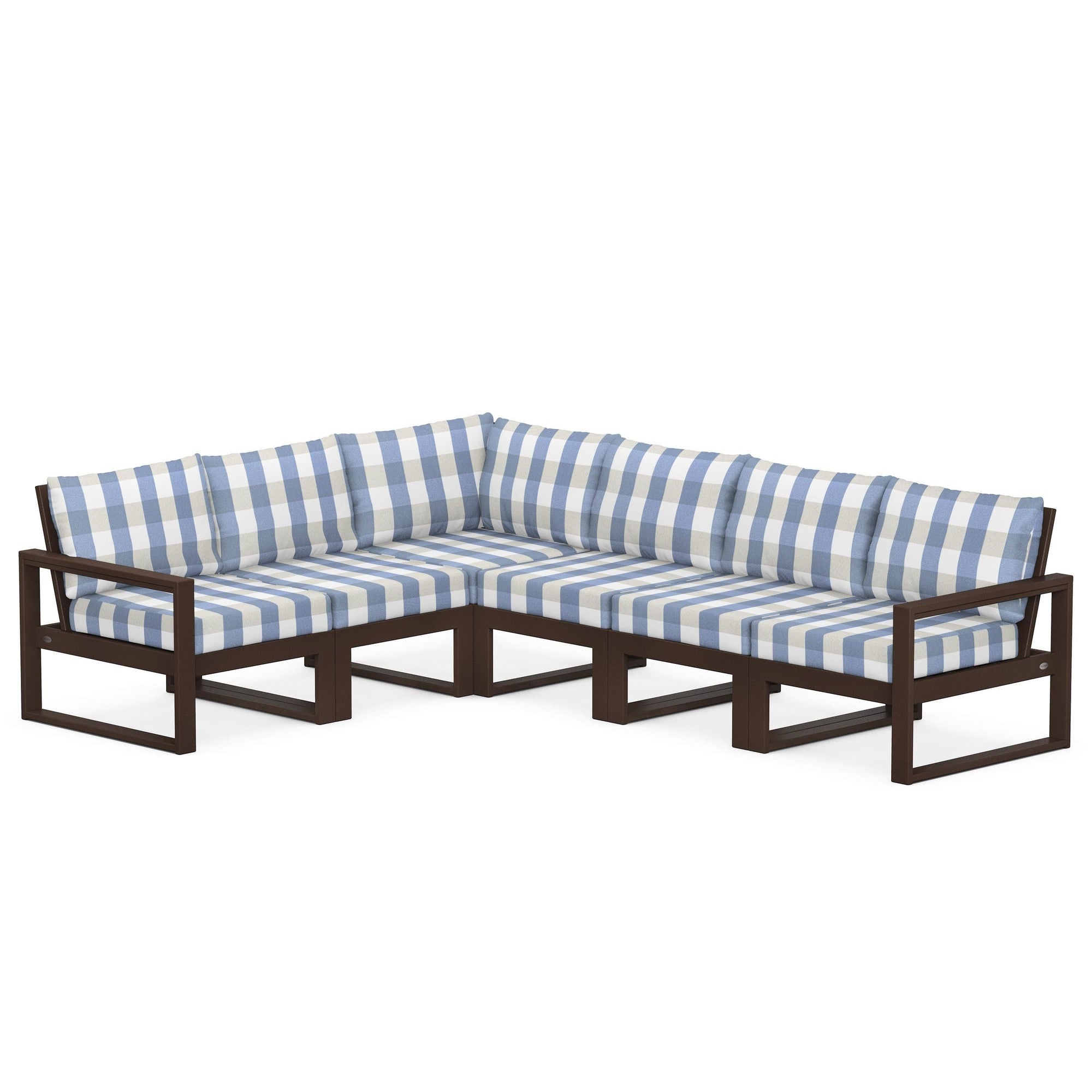 Polywood EDGE 6-Piece Modular Deep Seating Set
