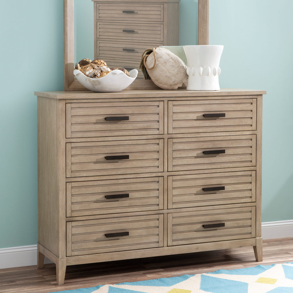 Coastal Sand 8 Drawer 58