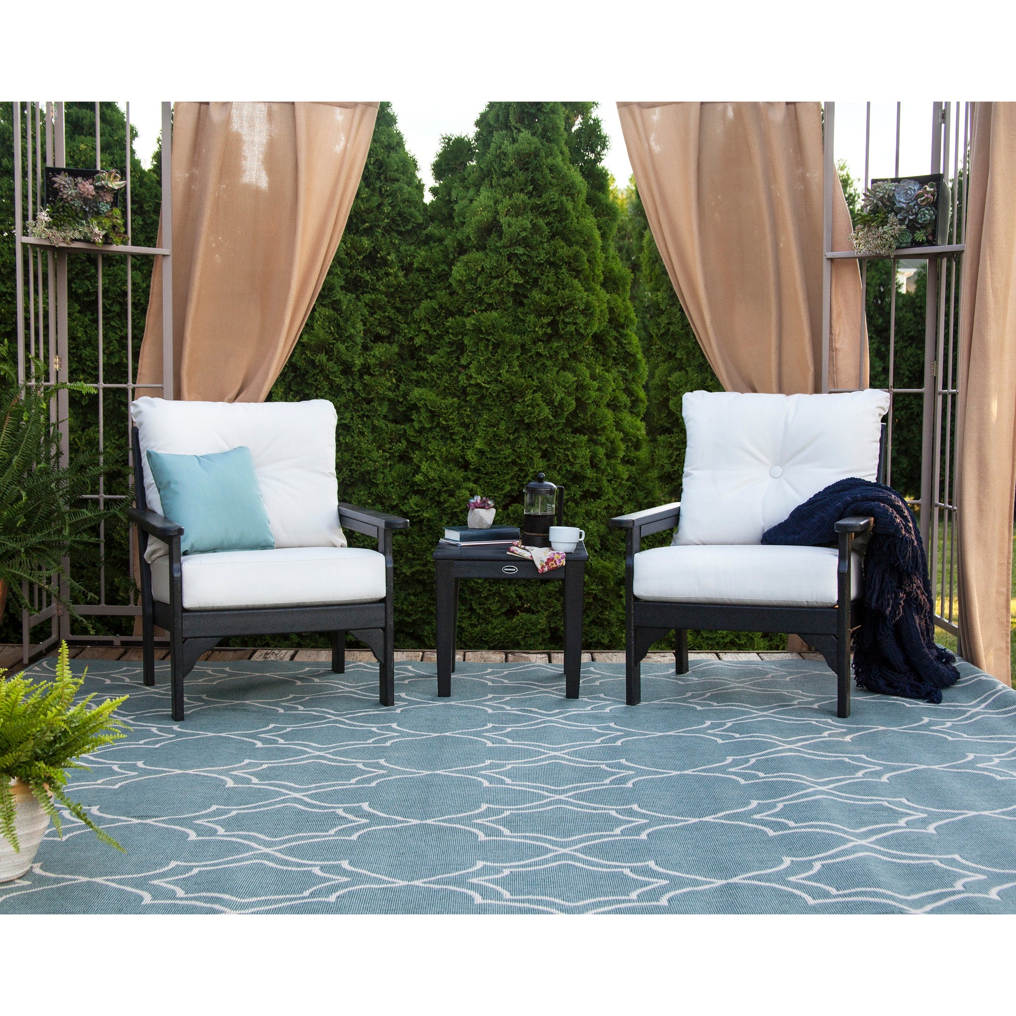 Polywood Vineyard Deep Seating Chair