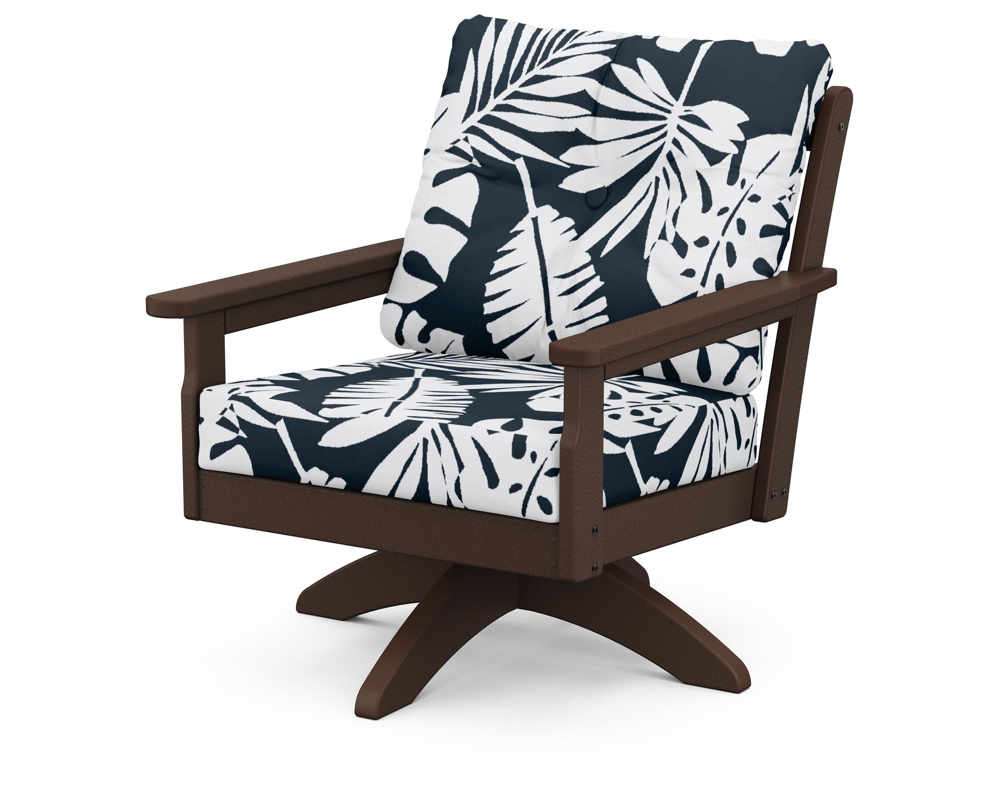 Polywood Vineyard Deep Seating Swivel Chair