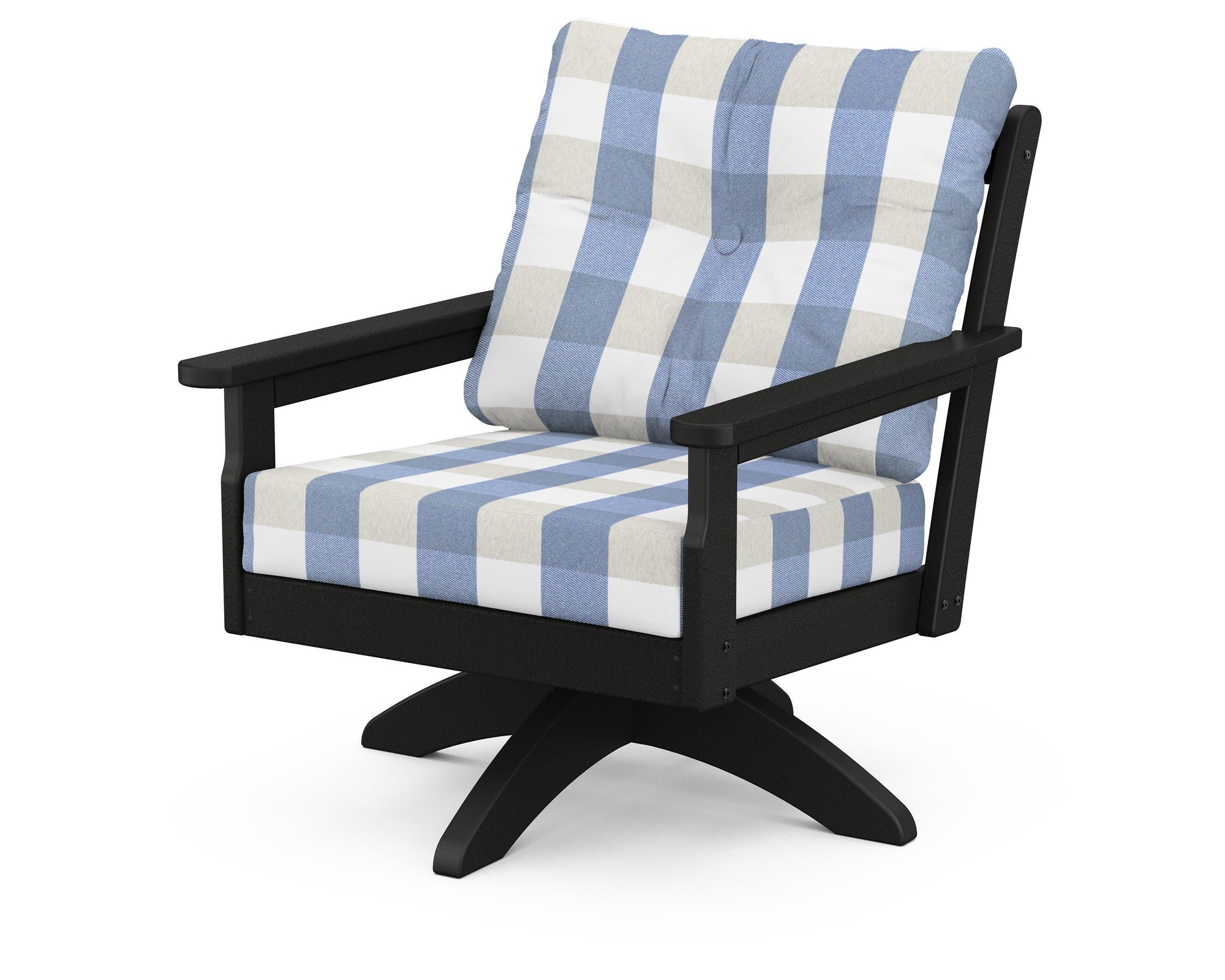 Polywood Vineyard Deep Seating Swivel Chair