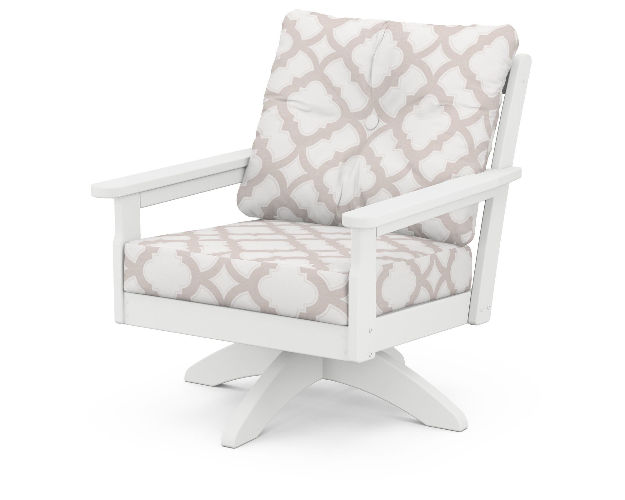 Polywood Vineyard Deep Seating Swivel Chair