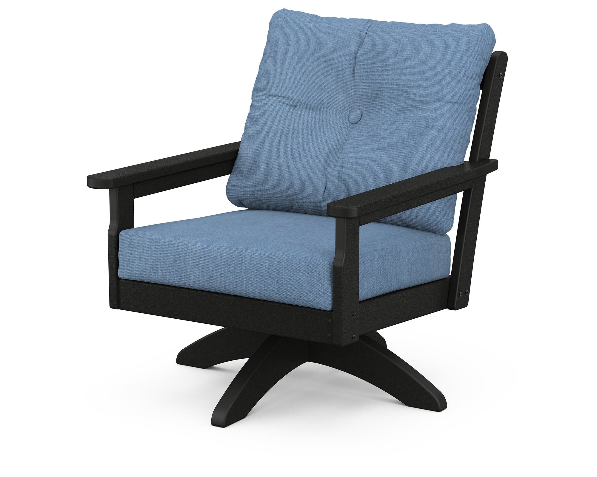 Polywood Vineyard Deep Seating Swivel Chair
