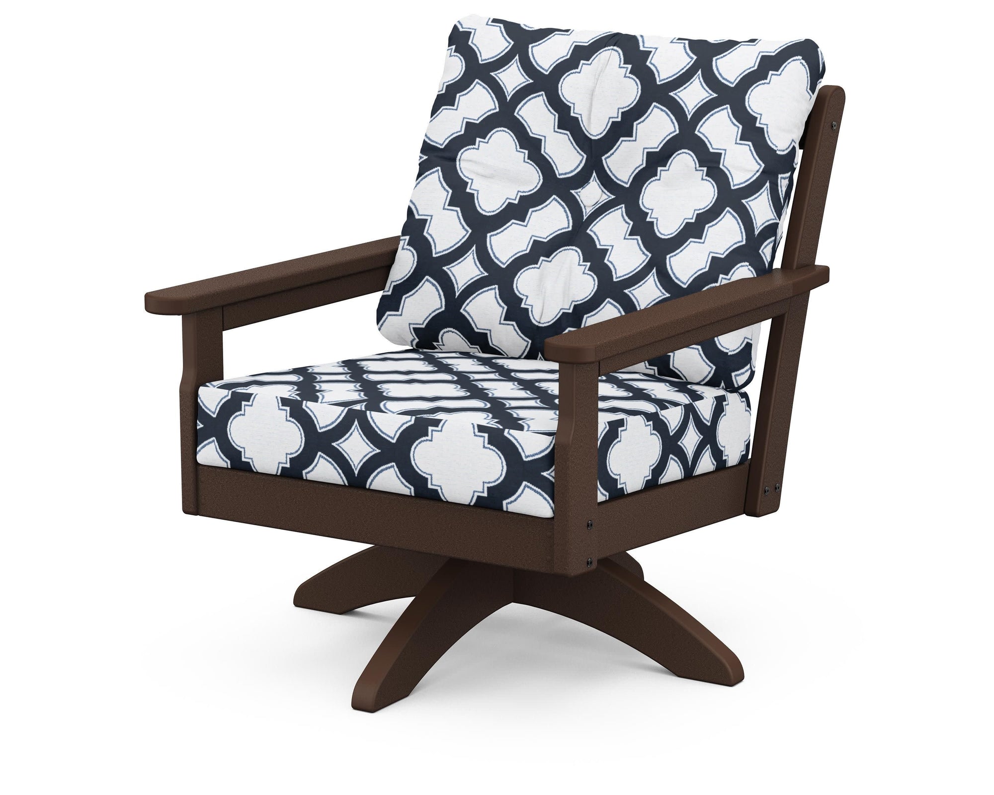 Polywood Vineyard Deep Seating Swivel Chair