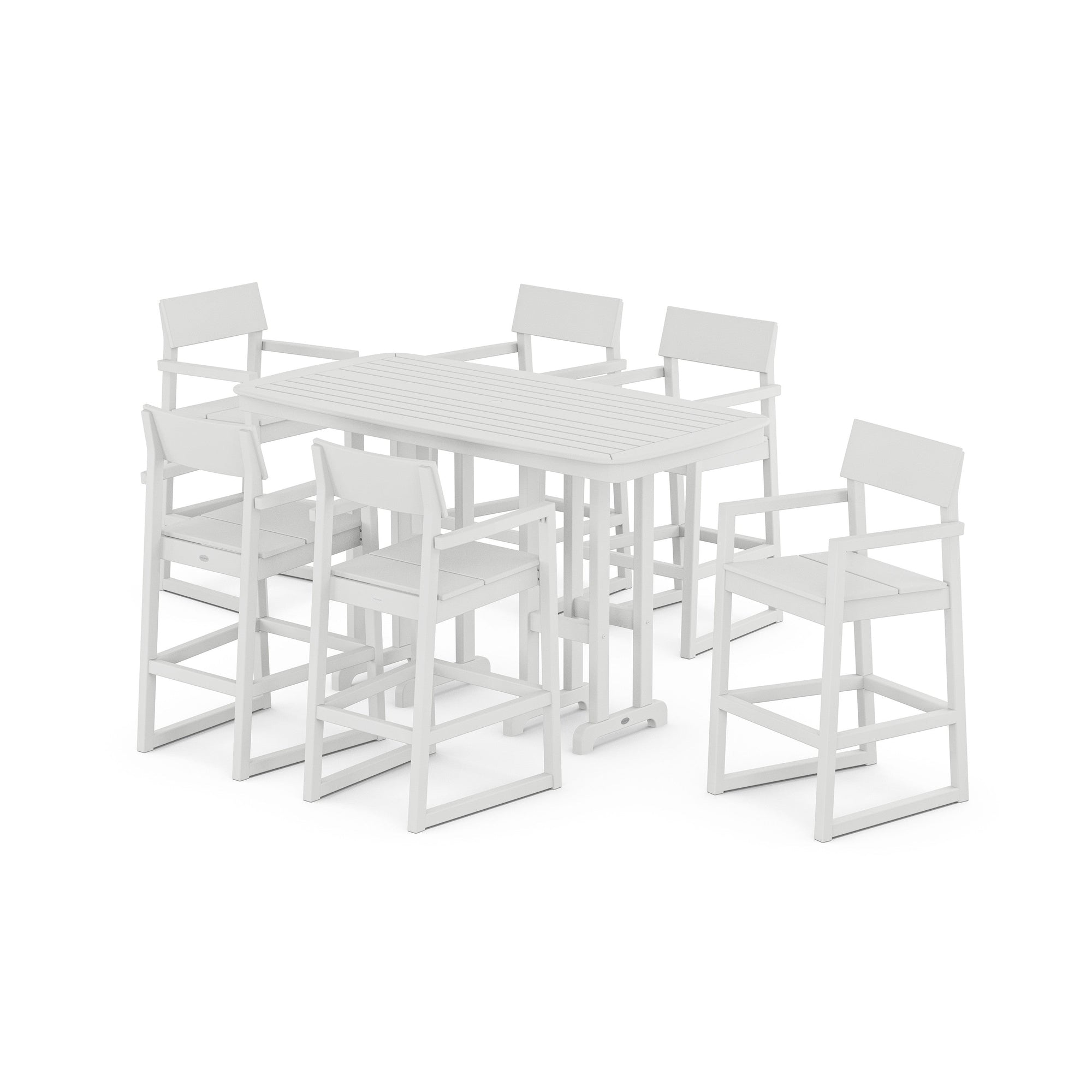 EDGE Arm Chair 7-Piece Bar Set