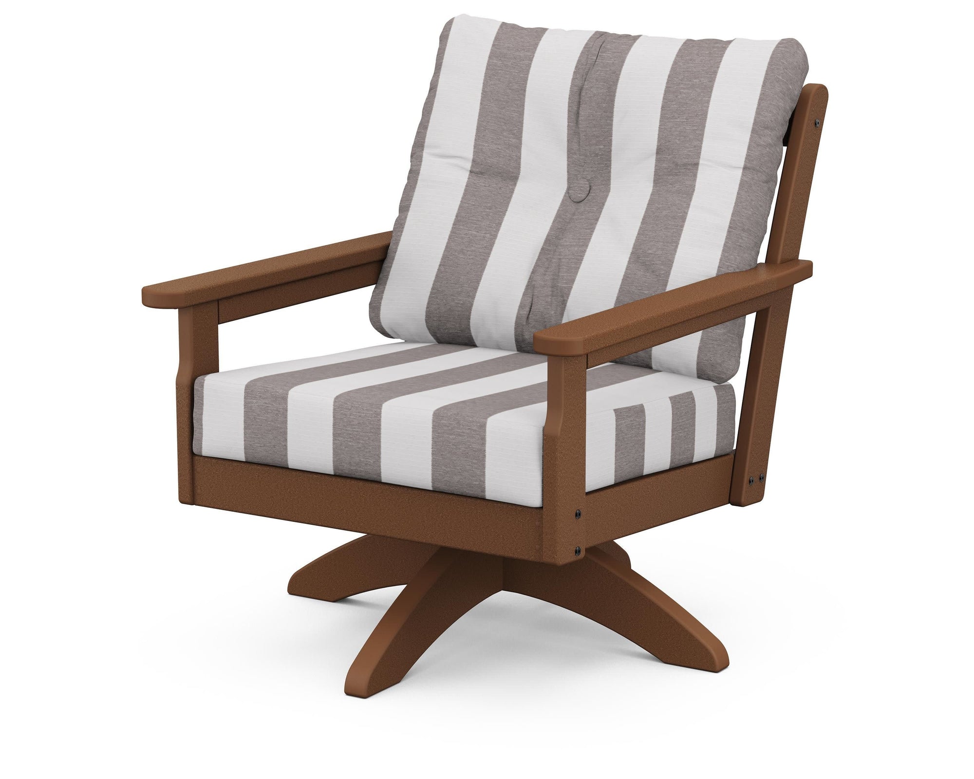 Polywood Vineyard Deep Seating Swivel Chair