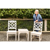 Polywood Chinoiserie 9-pc Farmhouse 97&quot; Dining Set by Martha Stewart
