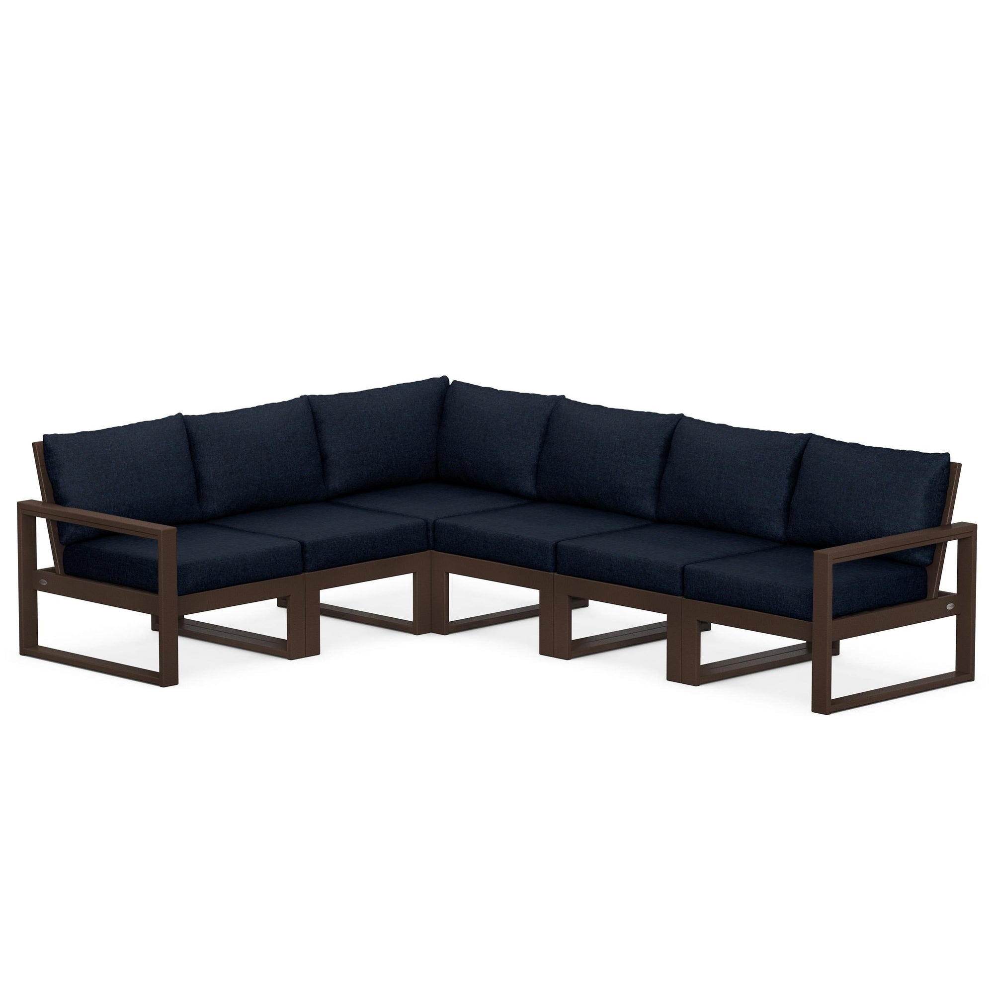 Polywood EDGE 6-Piece Modular Deep Seating Set