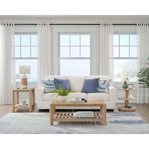 Hilton Head Woven Coffee Table 42"