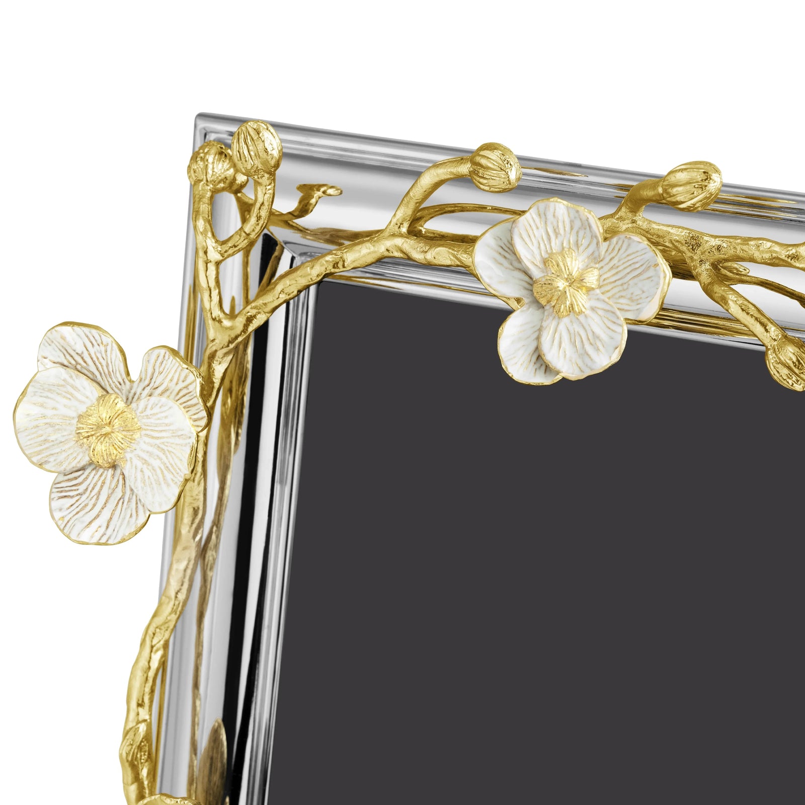 Michael Aram Orchid gold and silver picture frame