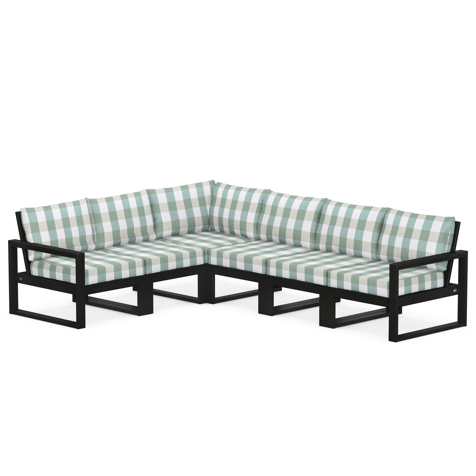 Polywood EDGE 6-Piece Modular Deep Seating Set