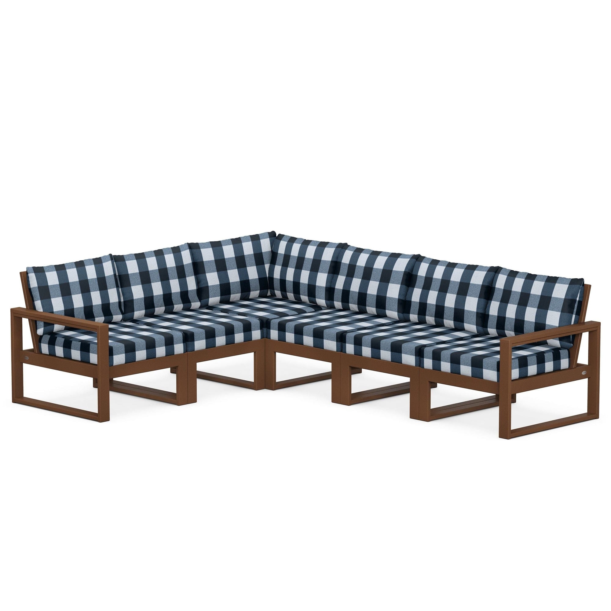 Polywood EDGE 6-Piece Modular Deep Seating Set