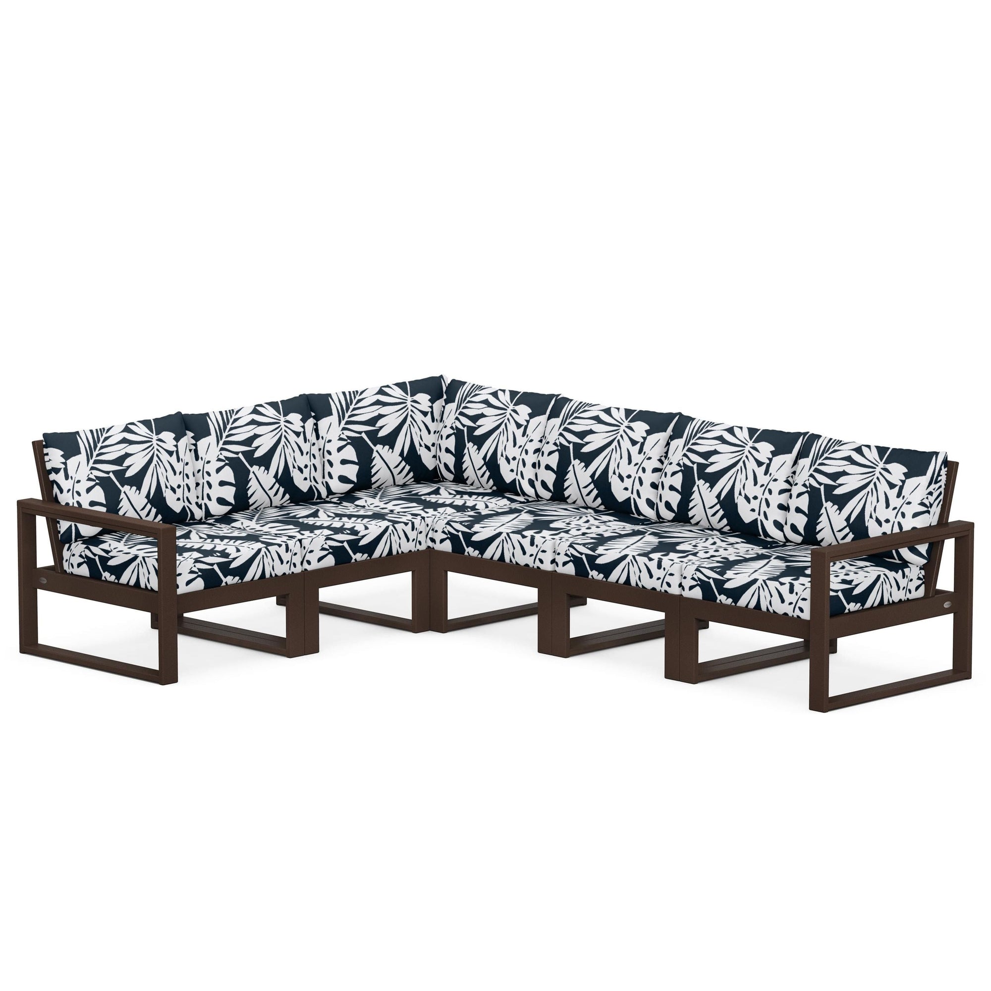 Polywood EDGE 6-Piece Modular Deep Seating Set