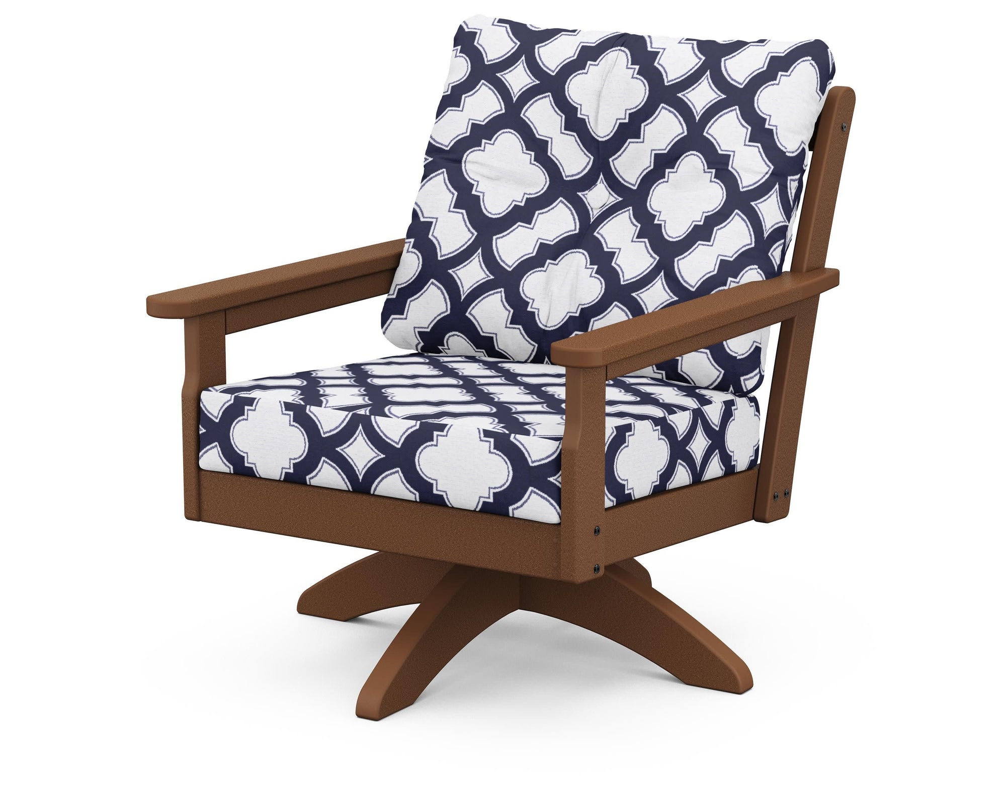 Polywood Vineyard Deep Seating Swivel Chair