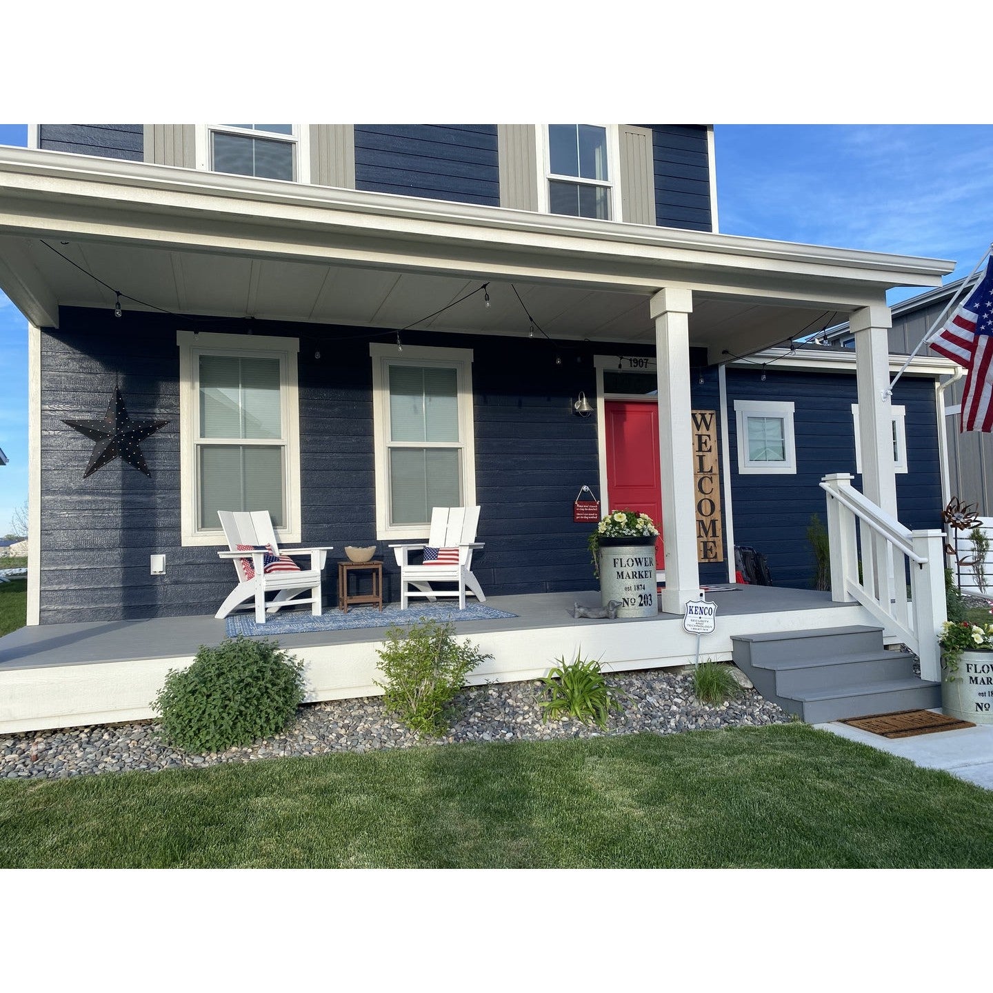 Polywood Modern Curveback Adirondack Chair