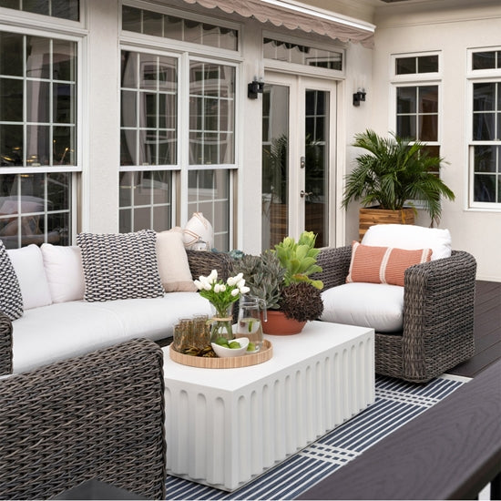 Universal Coastal Living Montauk Woven Outdoor Seating Set