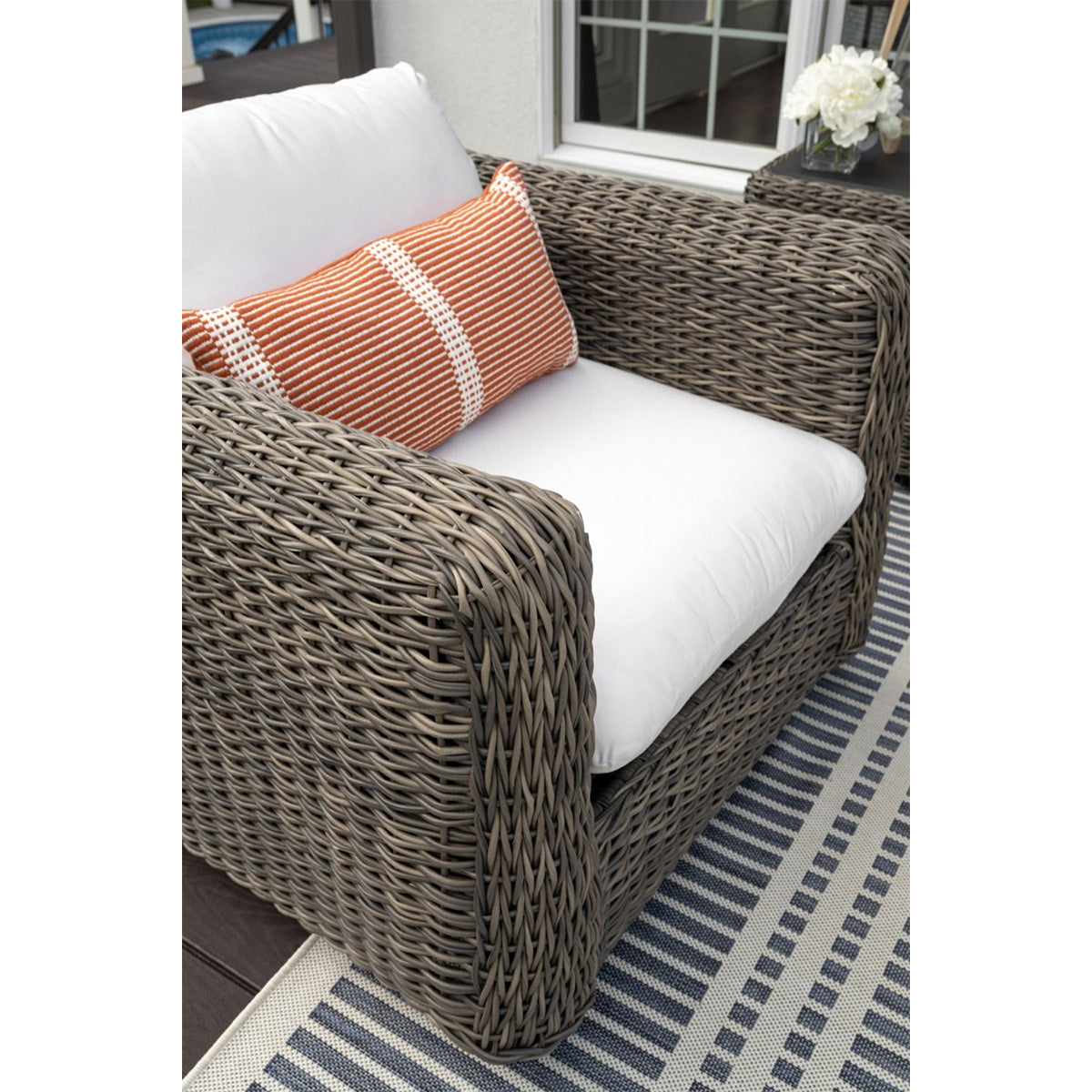 Universal Coastal Living Montauk Woven Outdoor Seating Set