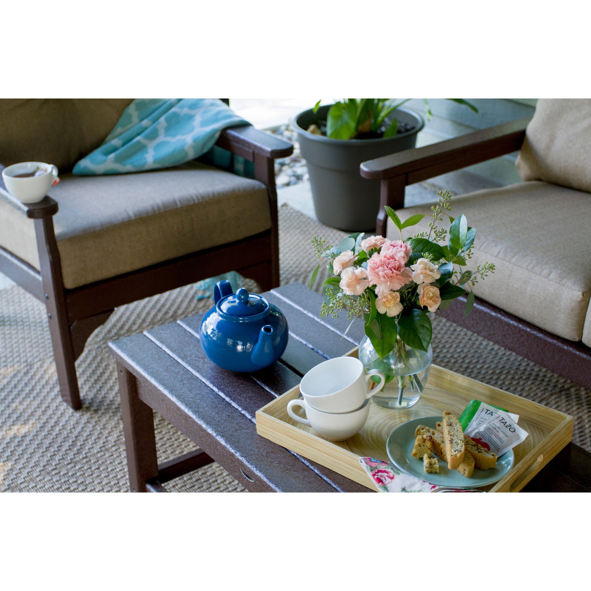 Polywood Vineyard Deep Seating Loveseat